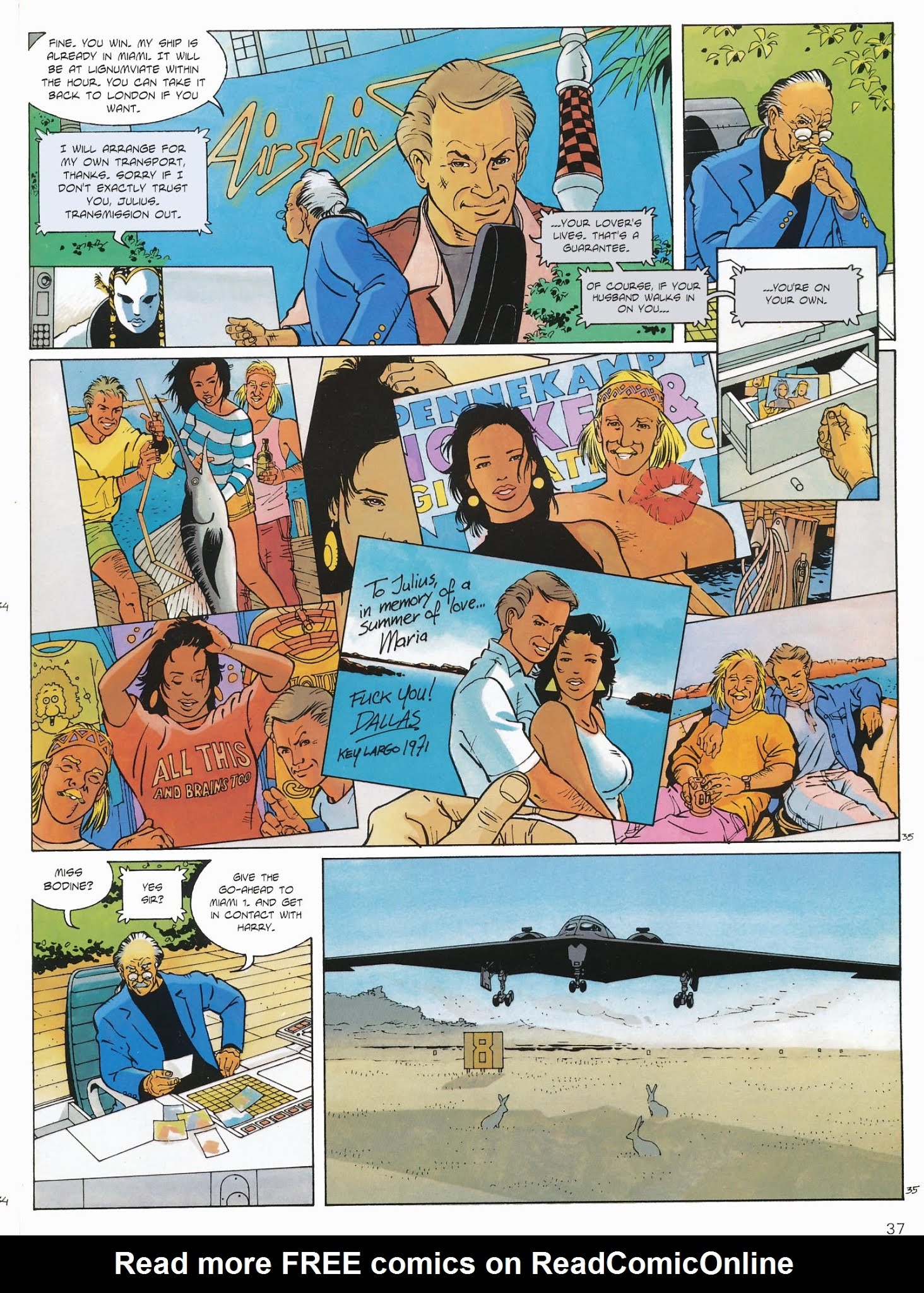 Read online Dallas Barr comic -  Issue #1 - 37