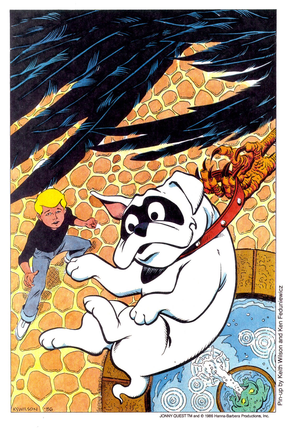 Read online Jonny Quest comic -  Issue #4 - 31