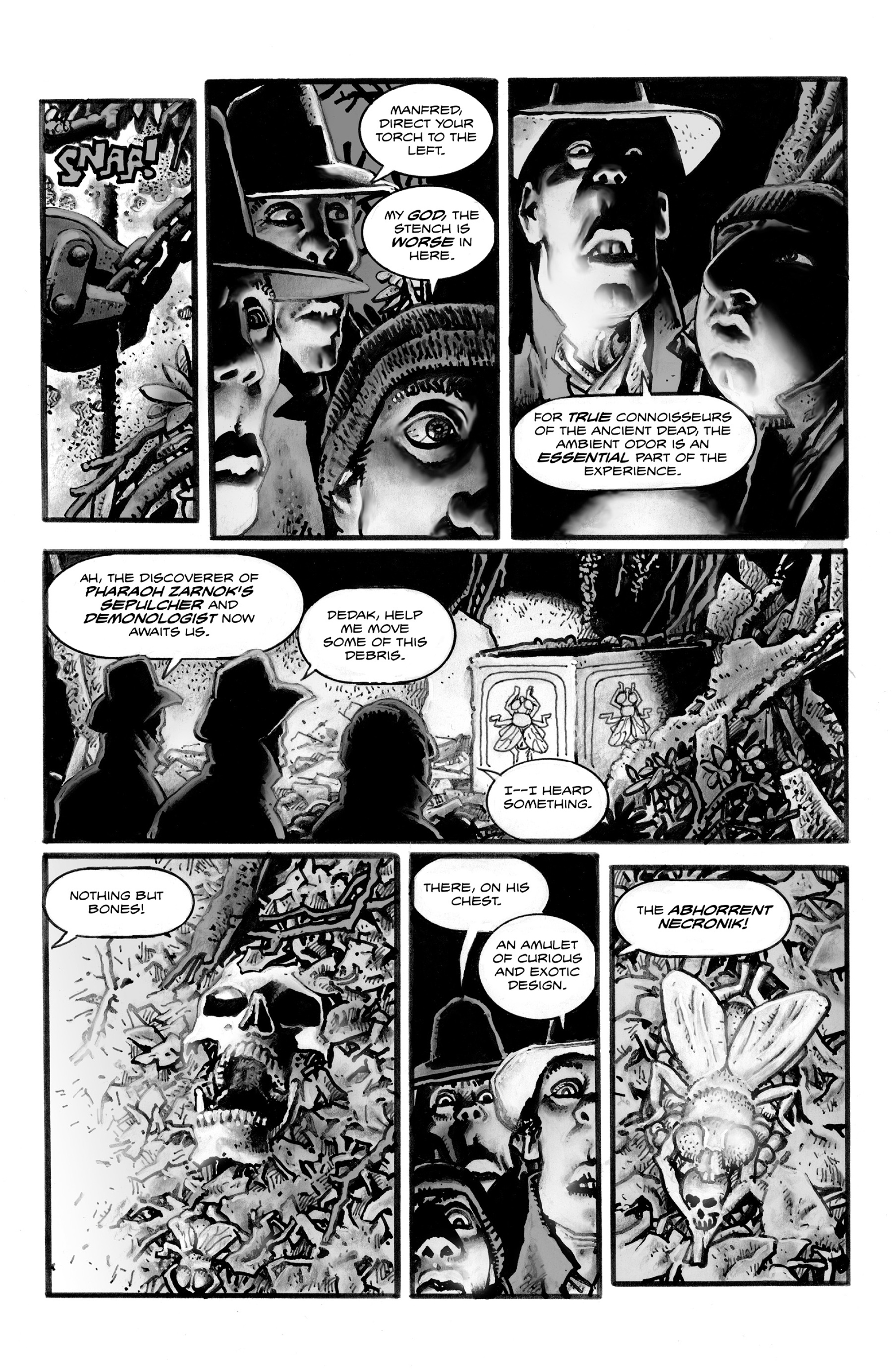 Read online Shadows on the Grave comic -  Issue #3 - 8