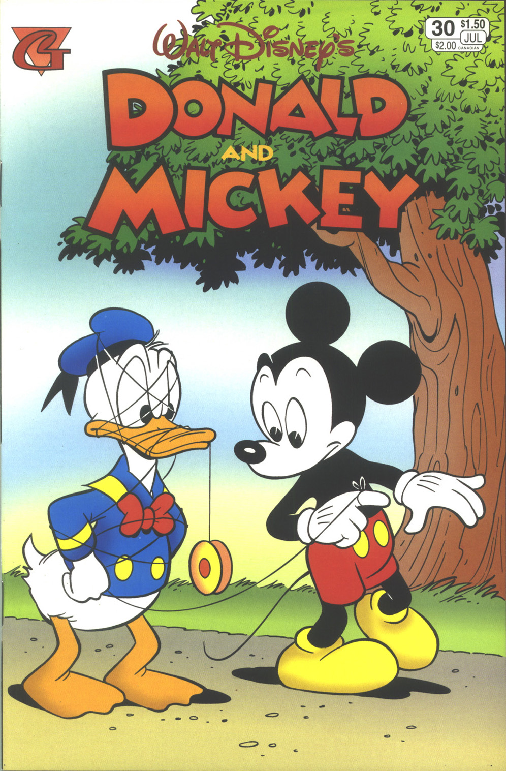 Read online Walt Disney's Donald and Mickey comic -  Issue #30 - 1