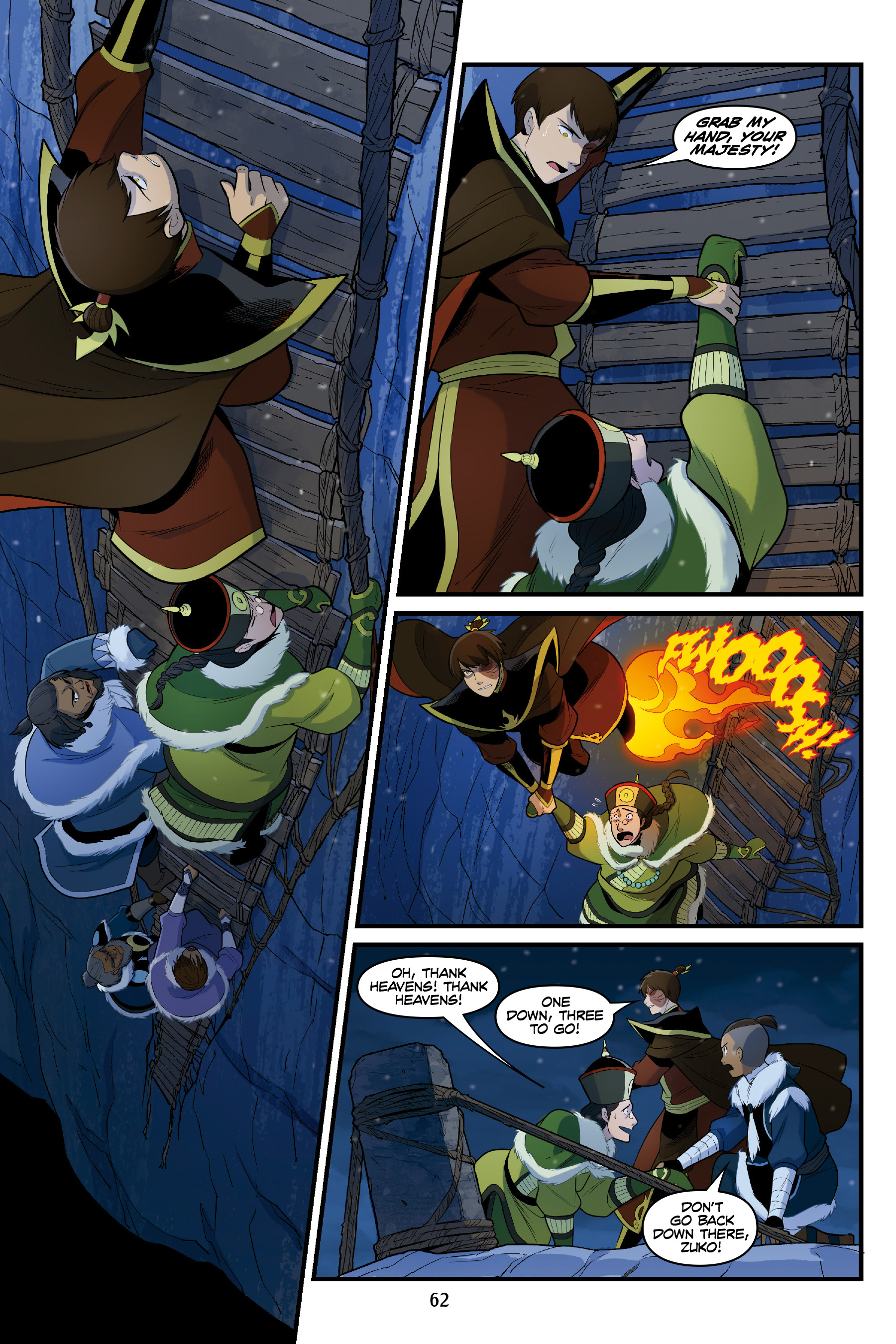 Read online Nickelodeon Avatar: The Last Airbender - North and South comic -  Issue #3 - 61