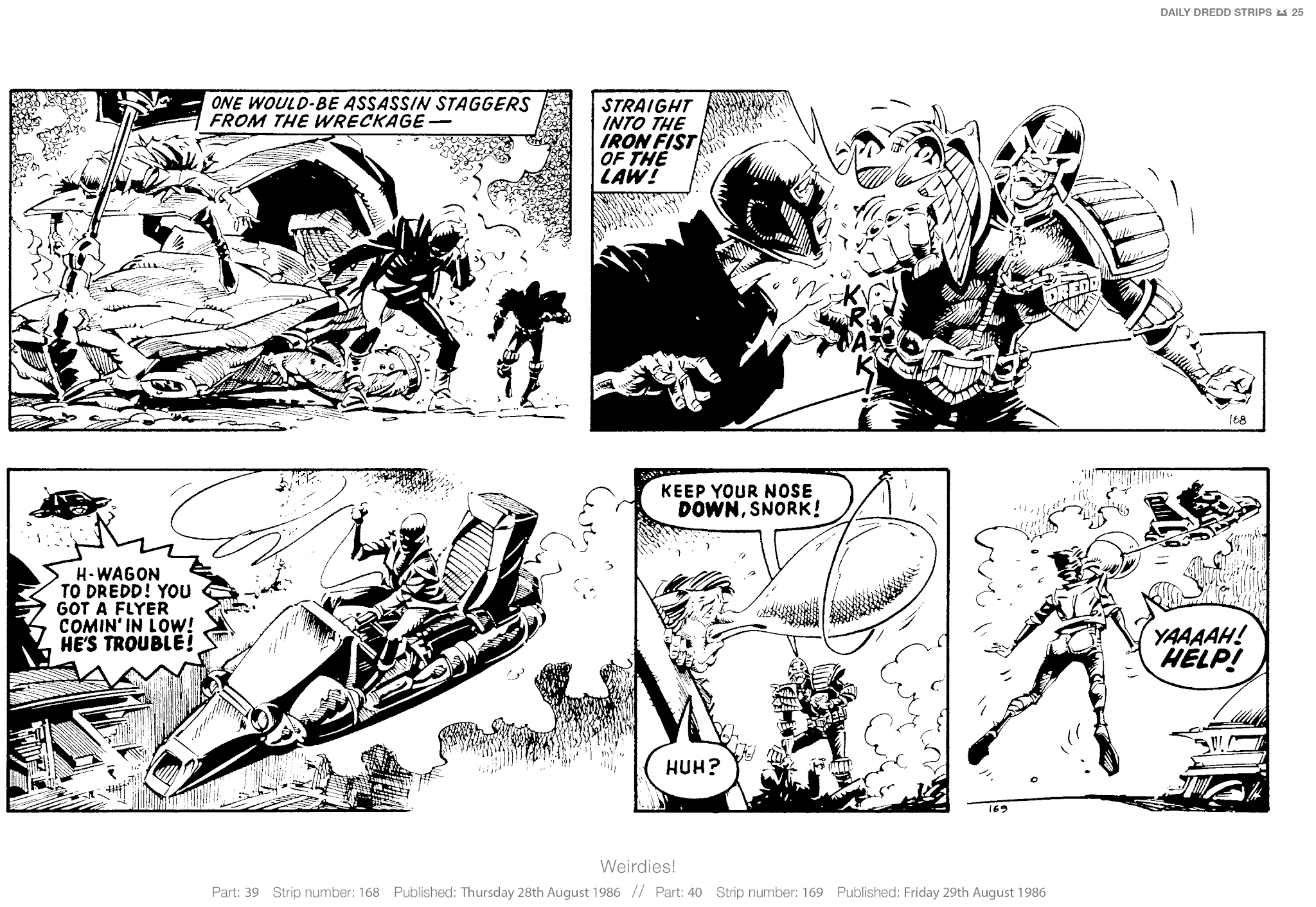 Read online Judge Dredd: The Daily Dredds comic -  Issue # TPB 2 - 28