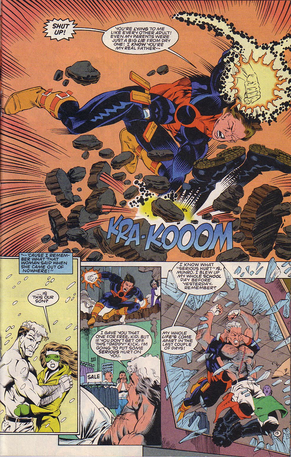Read online Damage (1994) comic -  Issue #0 - 16
