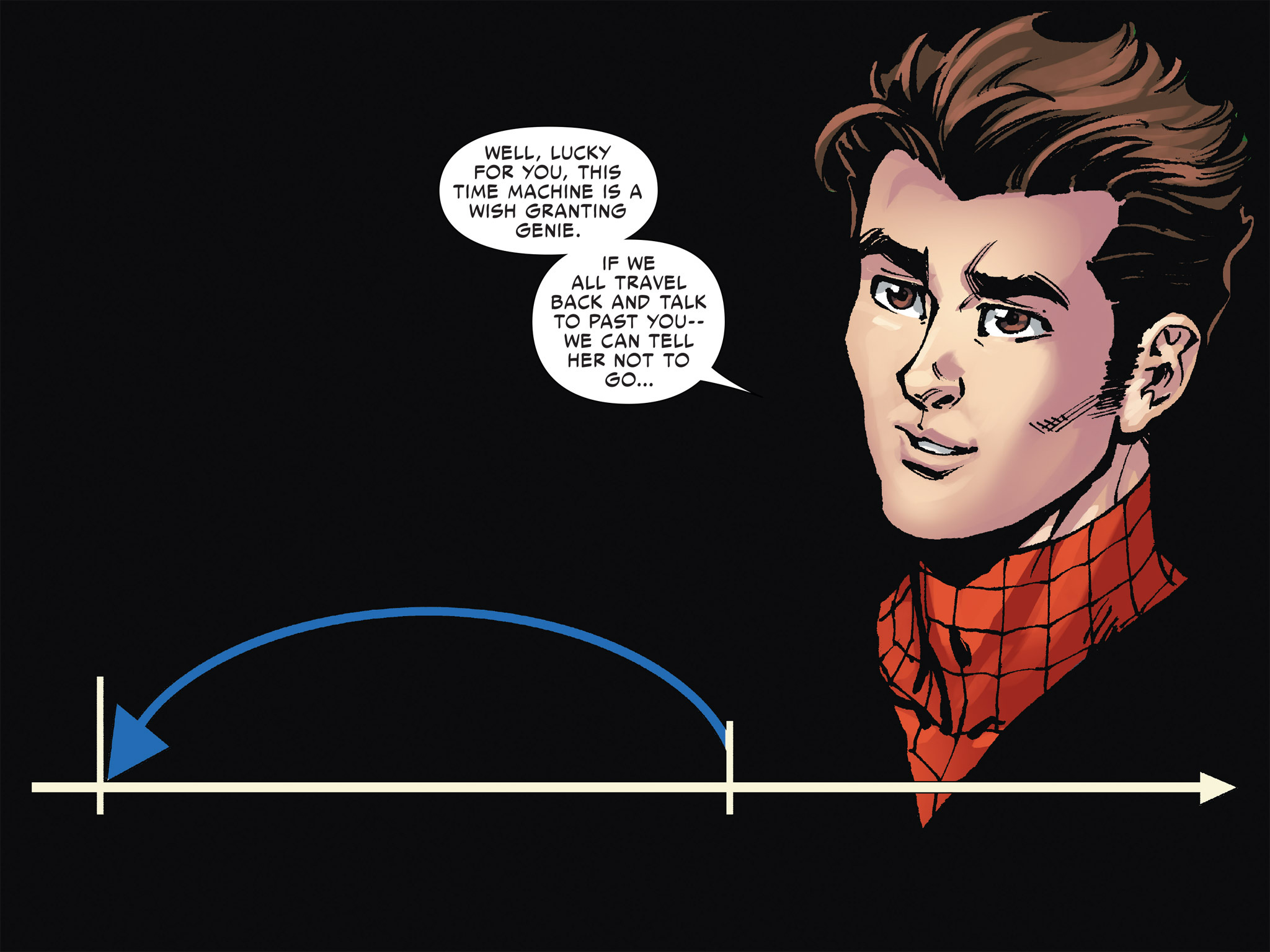 Read online The Amazing Spider-Man & Silk: The Spider(fly) Effect (Infinite Comics) comic -  Issue #7 - 61