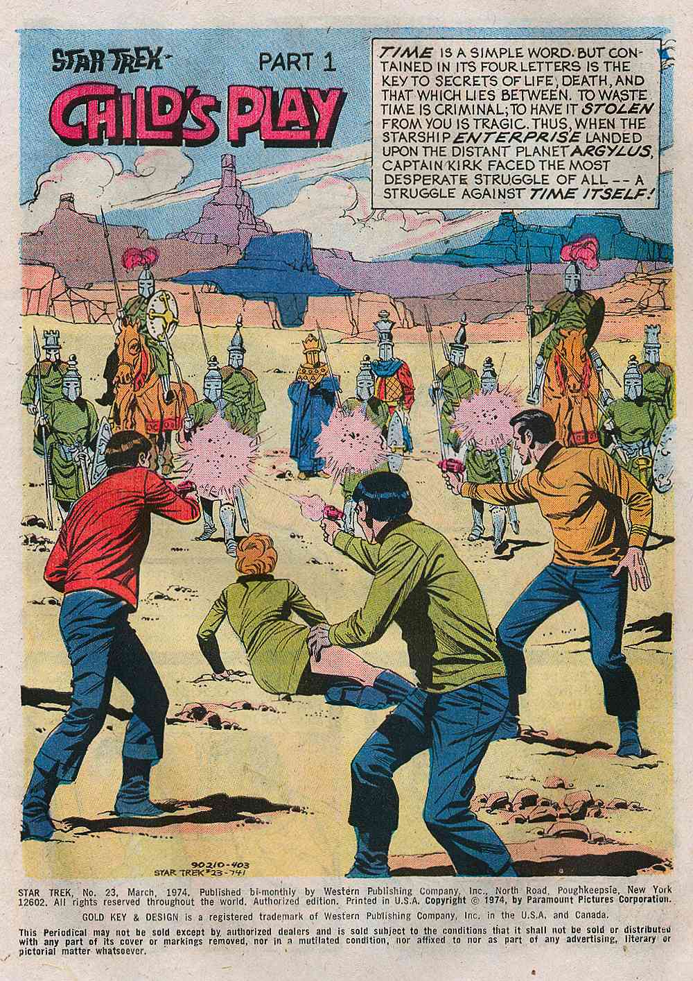 Read online Star Trek (1967) comic -  Issue #23 - 2