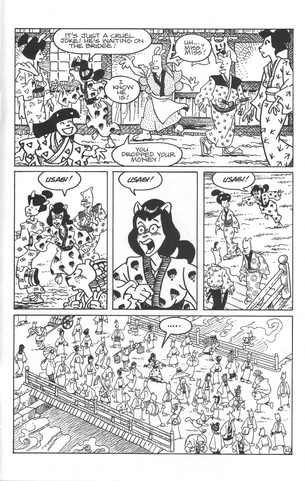Usagi Yojimbo (1996) Issue #99 #99 - English 23