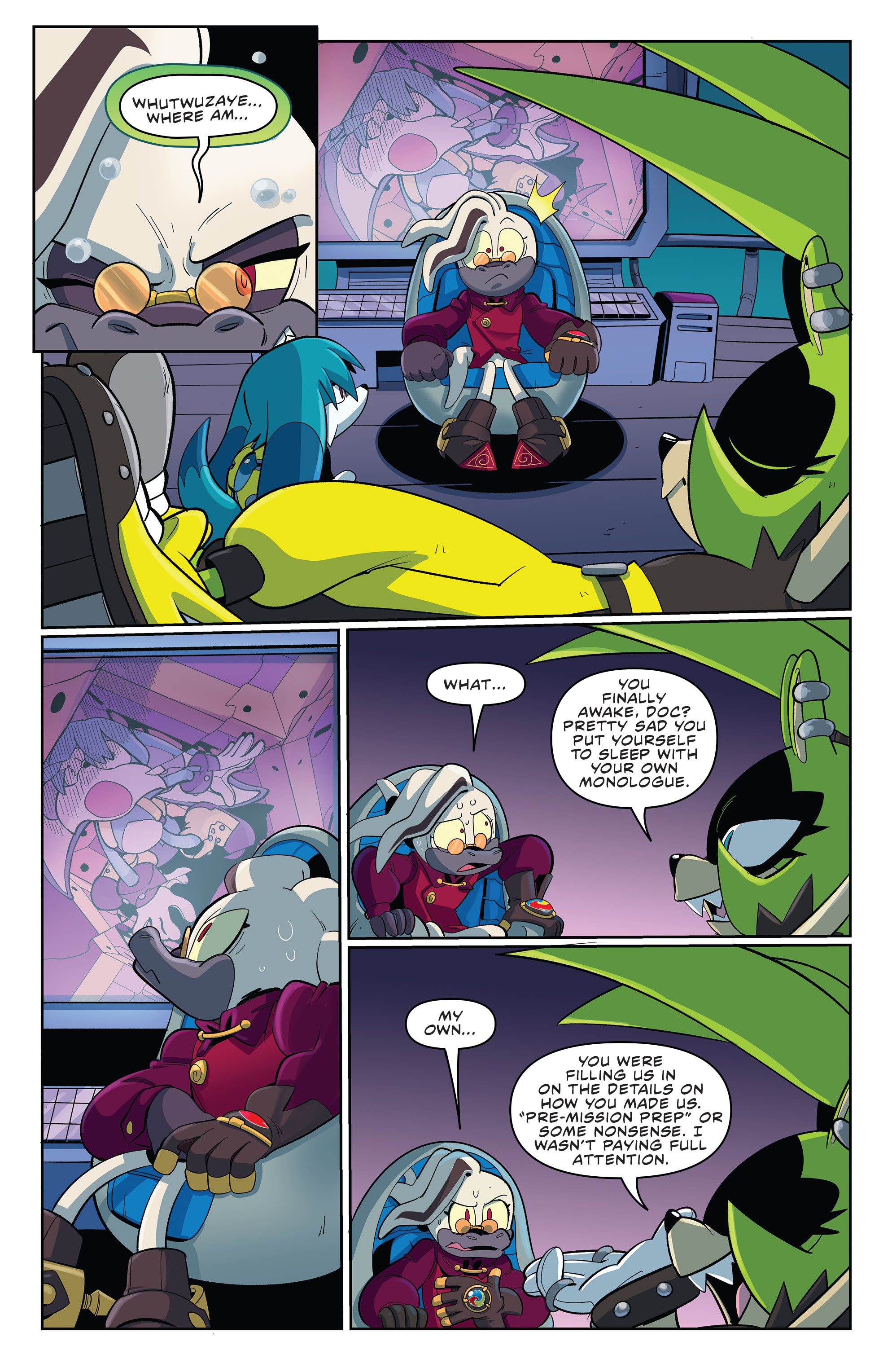 Read online Sonic the Hedgehog: Imposter Syndrome comic -  Issue #3 - 21