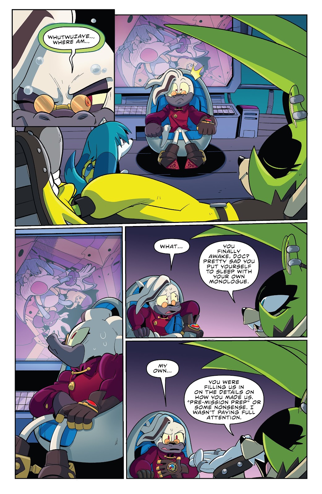 Sonic the Hedgehog: Imposter Syndrome issue 3 - Page 21