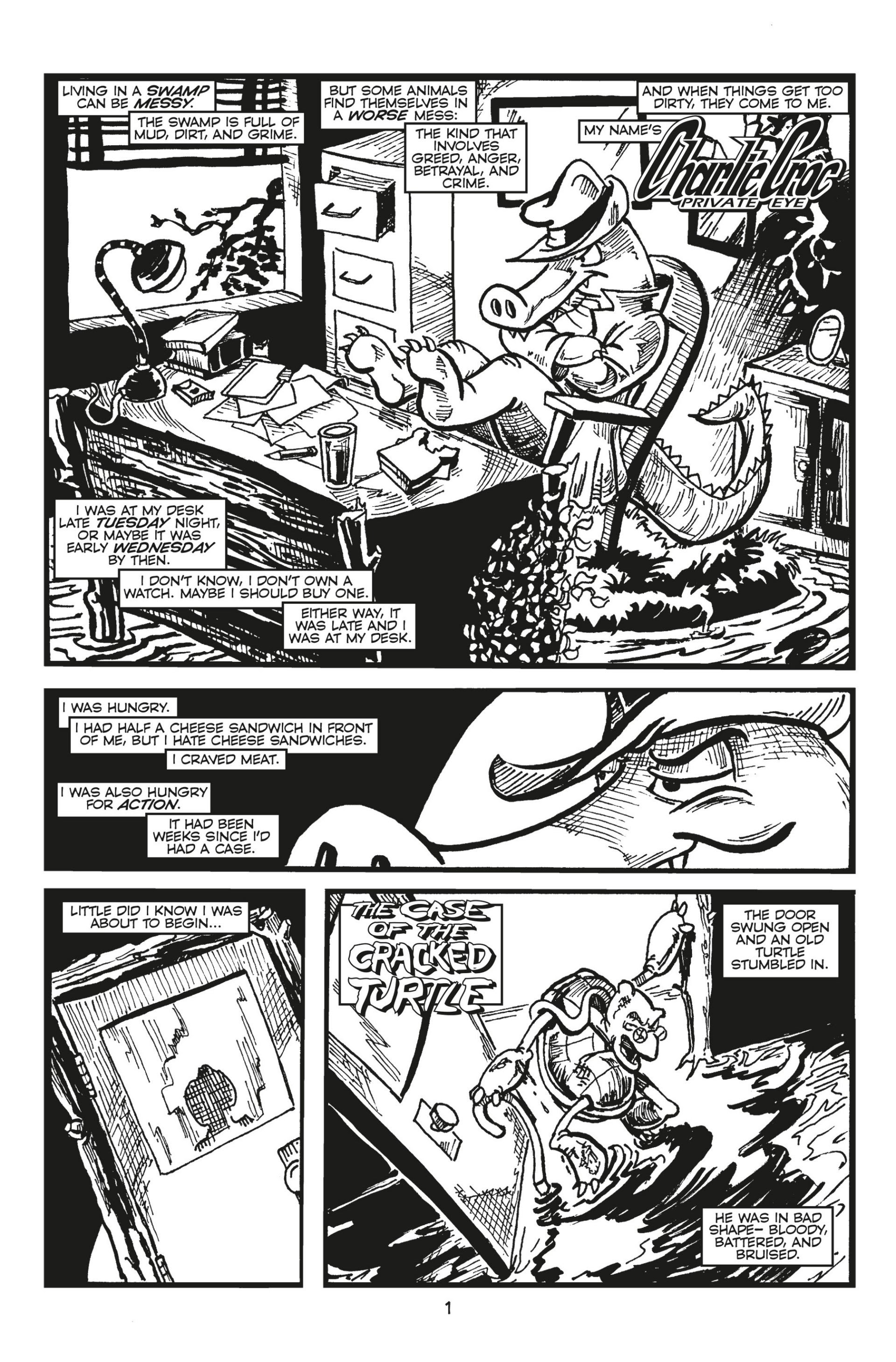 Read online Charlie Croc: Private Eye comic -  Issue #1 - 3
