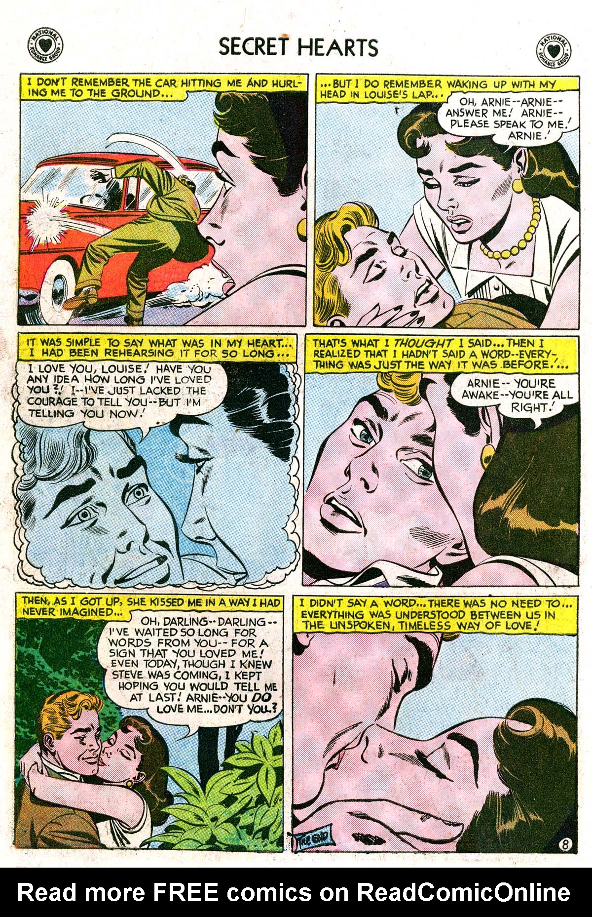 Read online Secret Hearts comic -  Issue #42 - 34