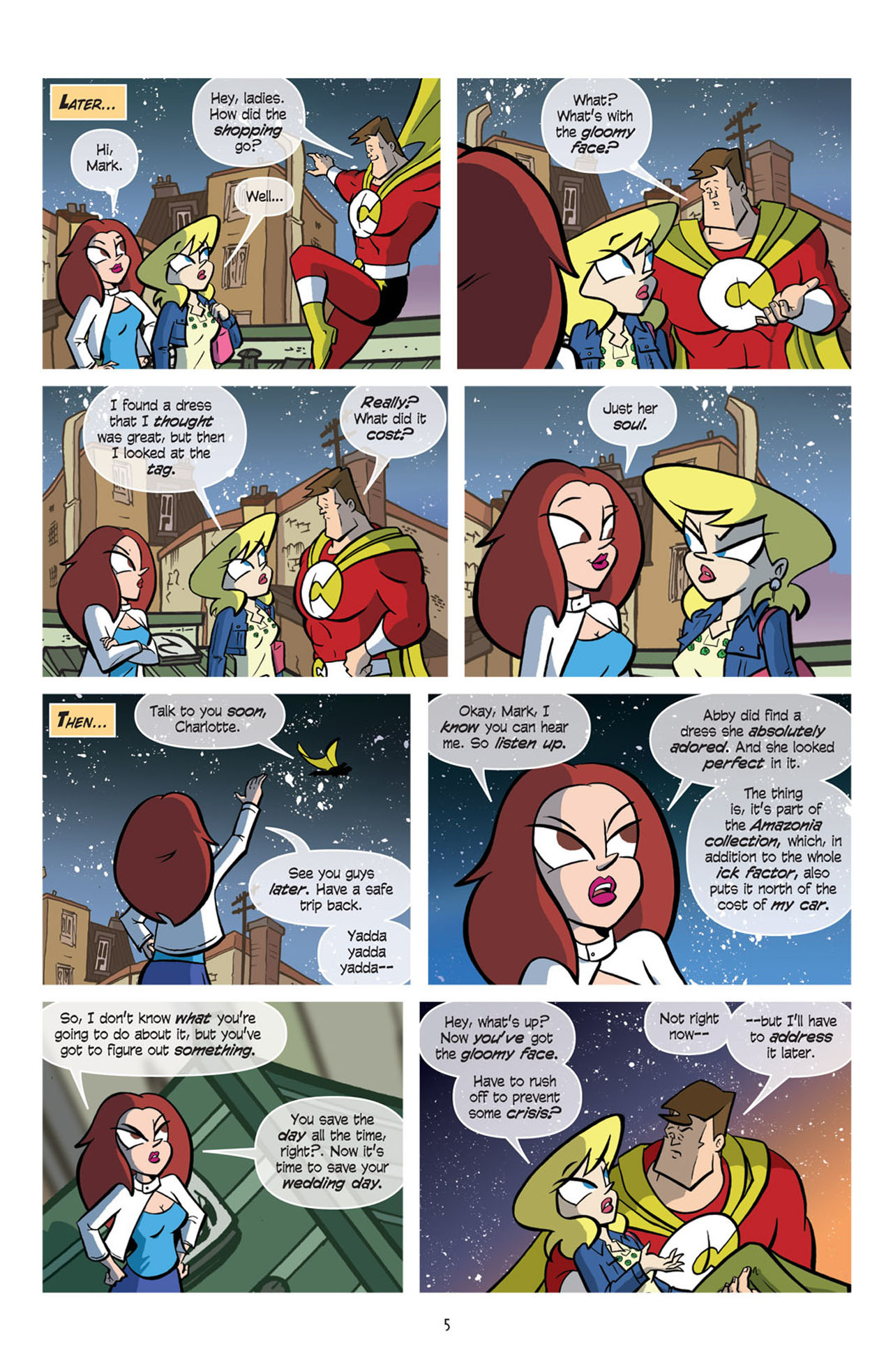 Read online Love and Capes comic -  Issue #11 - 7