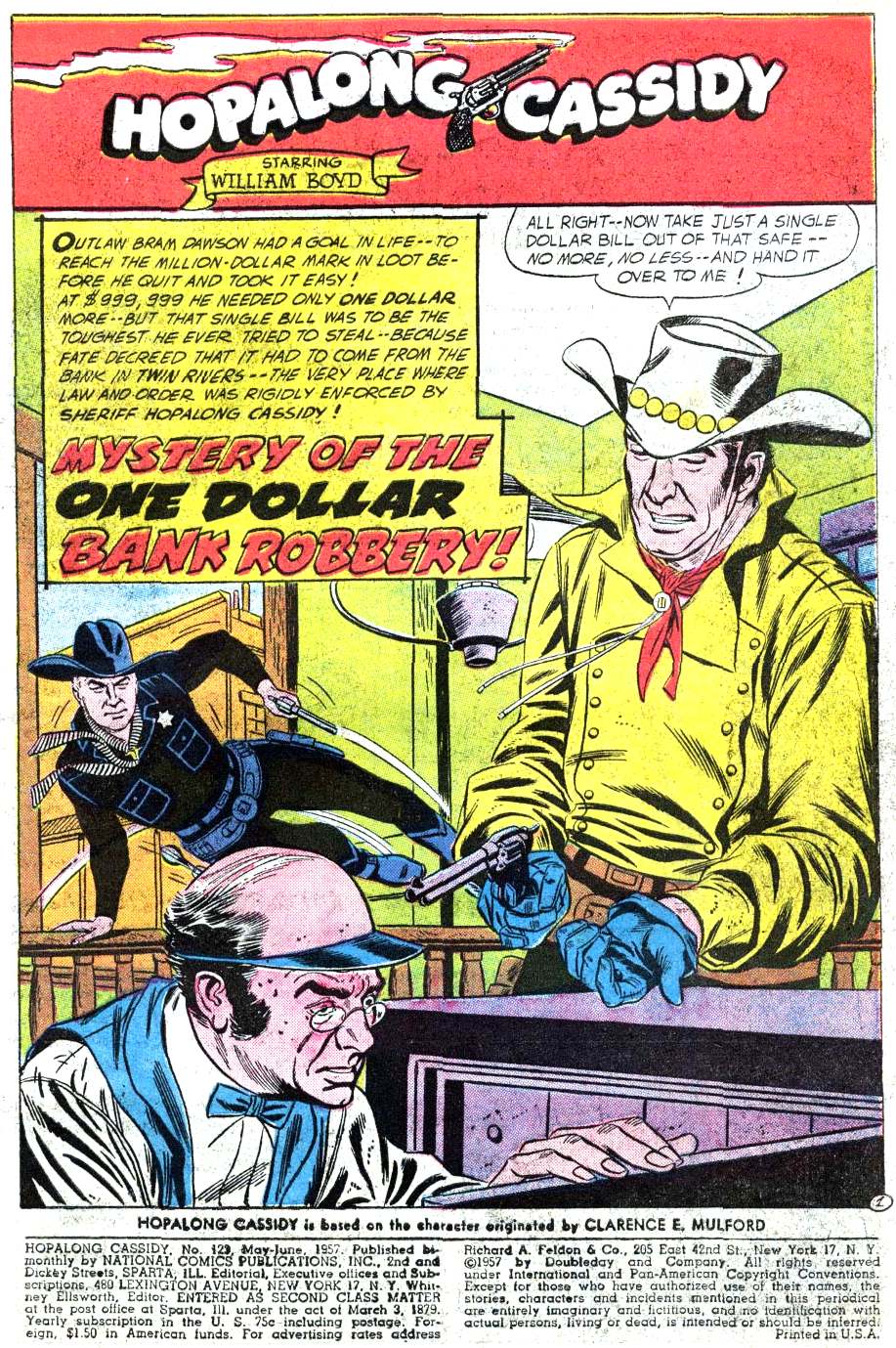 Read online Hopalong Cassidy comic -  Issue #123 - 3