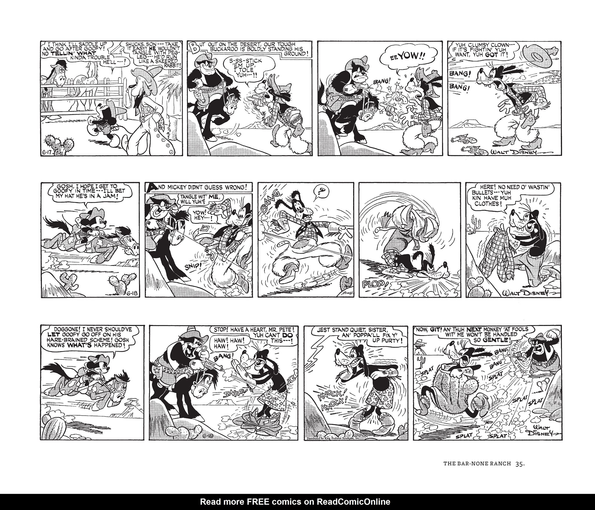 Read online Walt Disney's Mickey Mouse by Floyd Gottfredson comic -  Issue # TPB 6 (Part 1) - 35