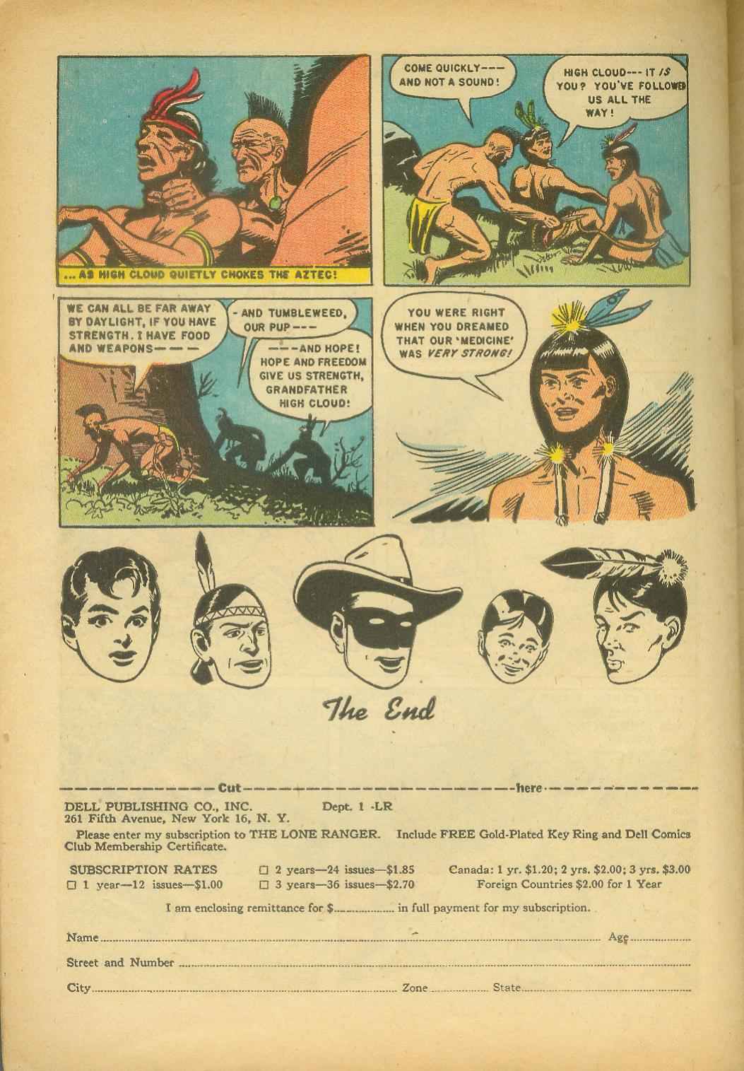 Read online The Lone Ranger (1948) comic -  Issue #43 - 34