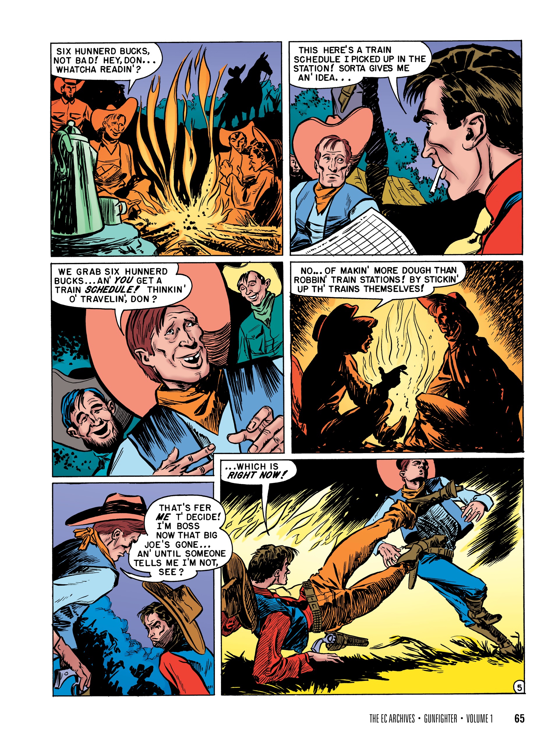 Read online The EC Archives: Gunfighter comic -  Issue # TPB (Part 1) - 68