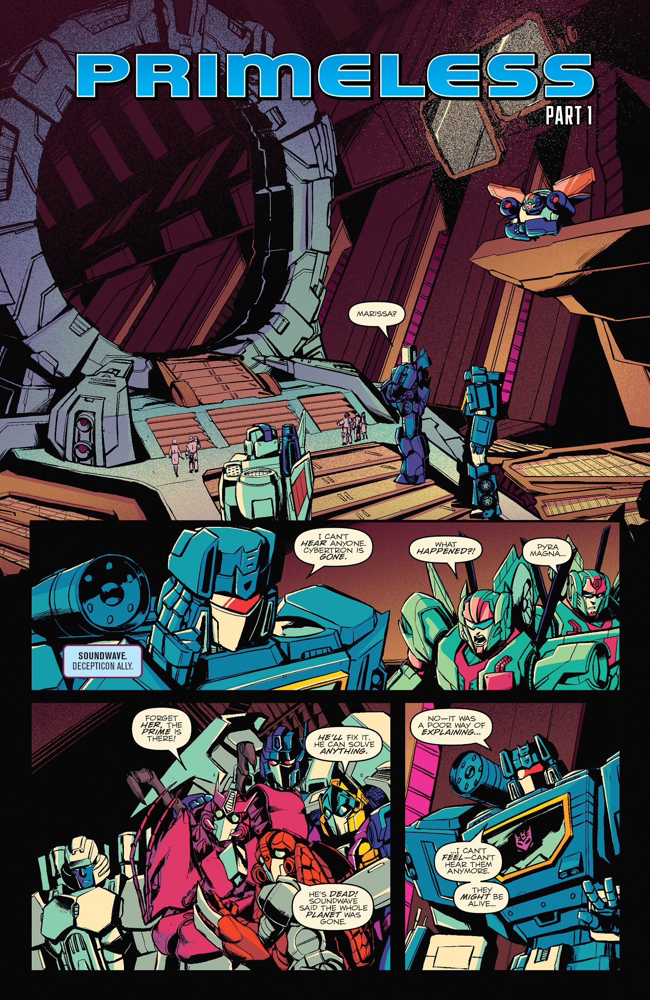 Read online Optimus Prime comic -  Issue #11 - 8
