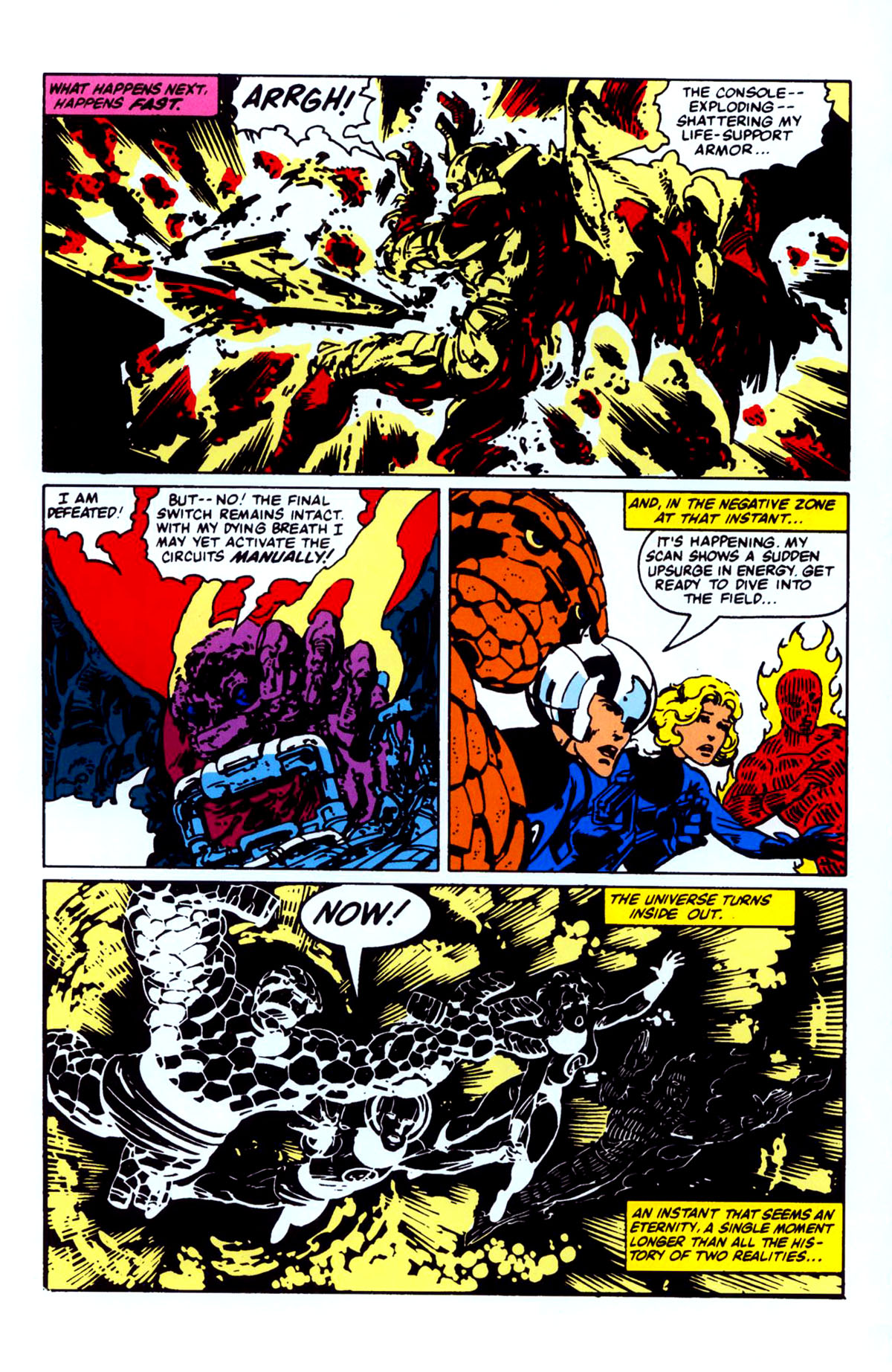 Read online Fantastic Four Visionaries: John Byrne comic -  Issue # TPB 3 - 154