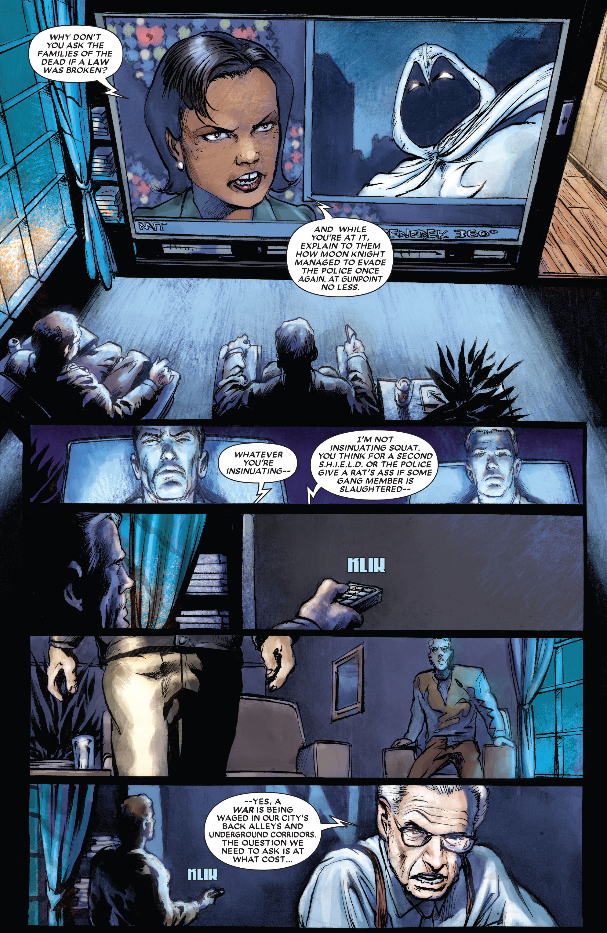 Read online Moon Knight by Huston, Benson & Hurwitz Omnibus comic -  Issue # TPB (Part 5) - 65