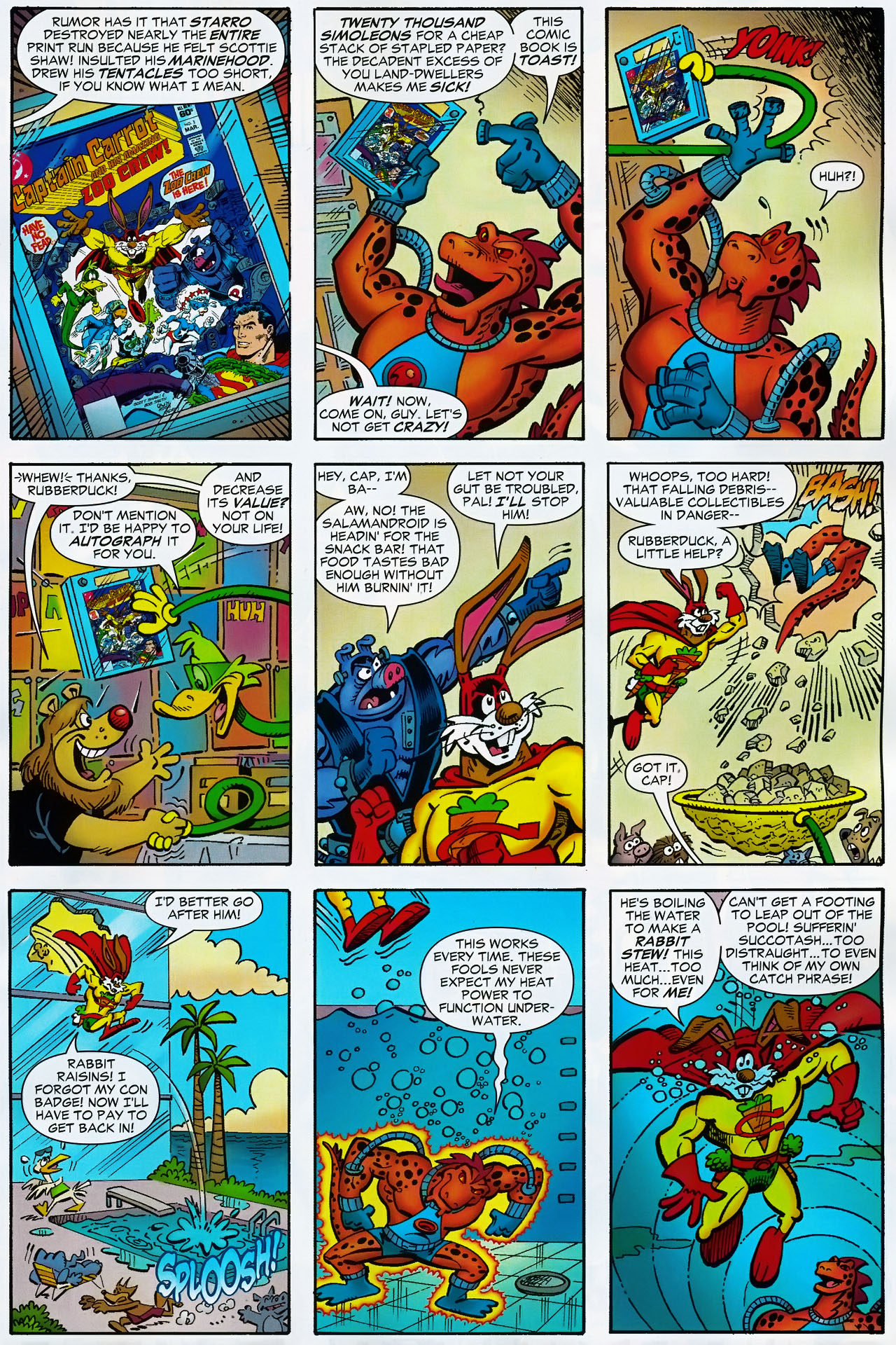 Read online Captain Carrot and the Final Ark comic -  Issue #1 - 10