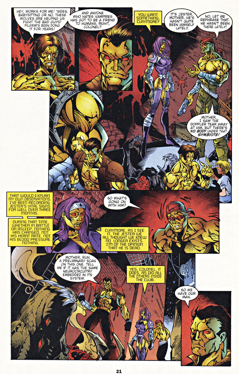 Read online Wetworks comic -  Issue #19 - 22