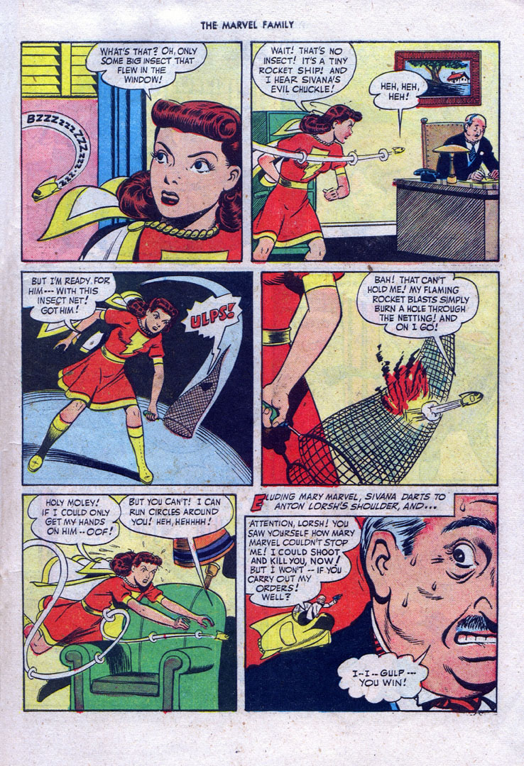 Read online The Marvel Family comic -  Issue #34 - 9