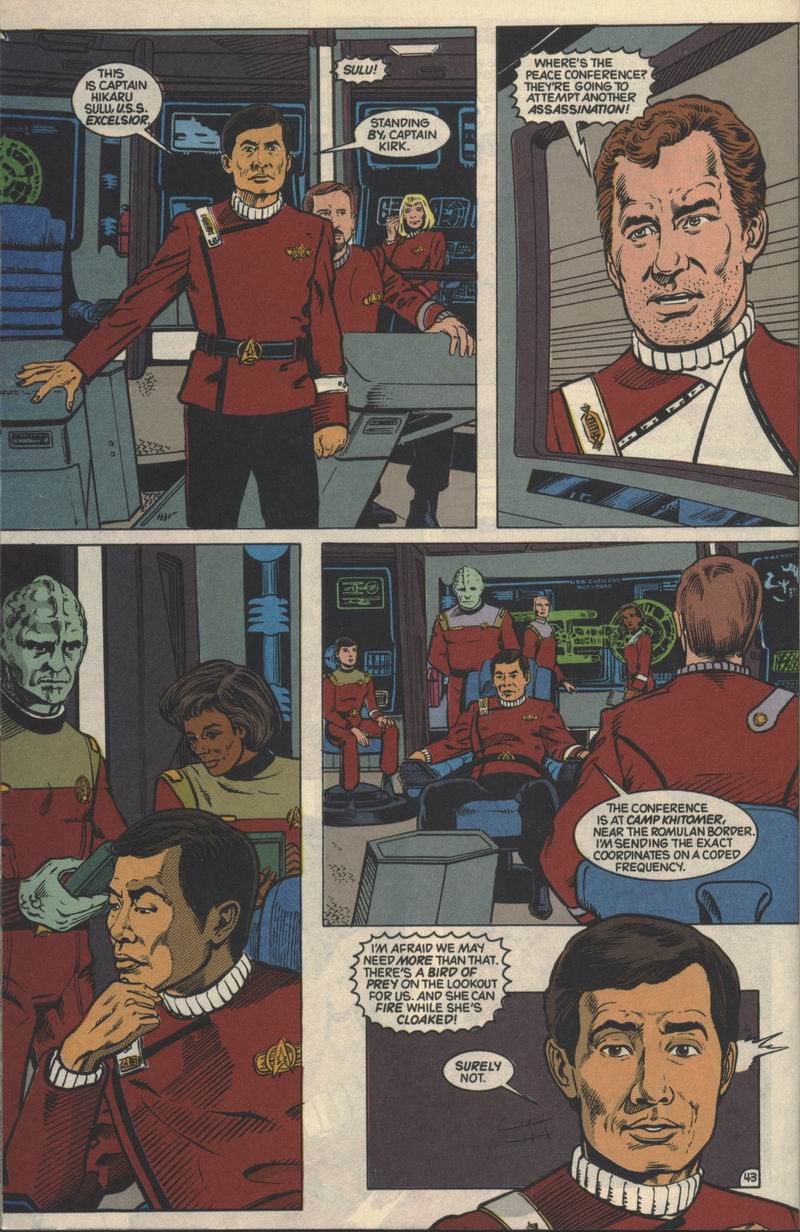 Read online Star Trek VI: The Undiscovered Country comic -  Issue # Full - 45