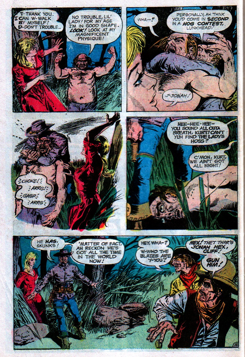 Read online Weird Western Tales (1972) comic -  Issue #21 - 18