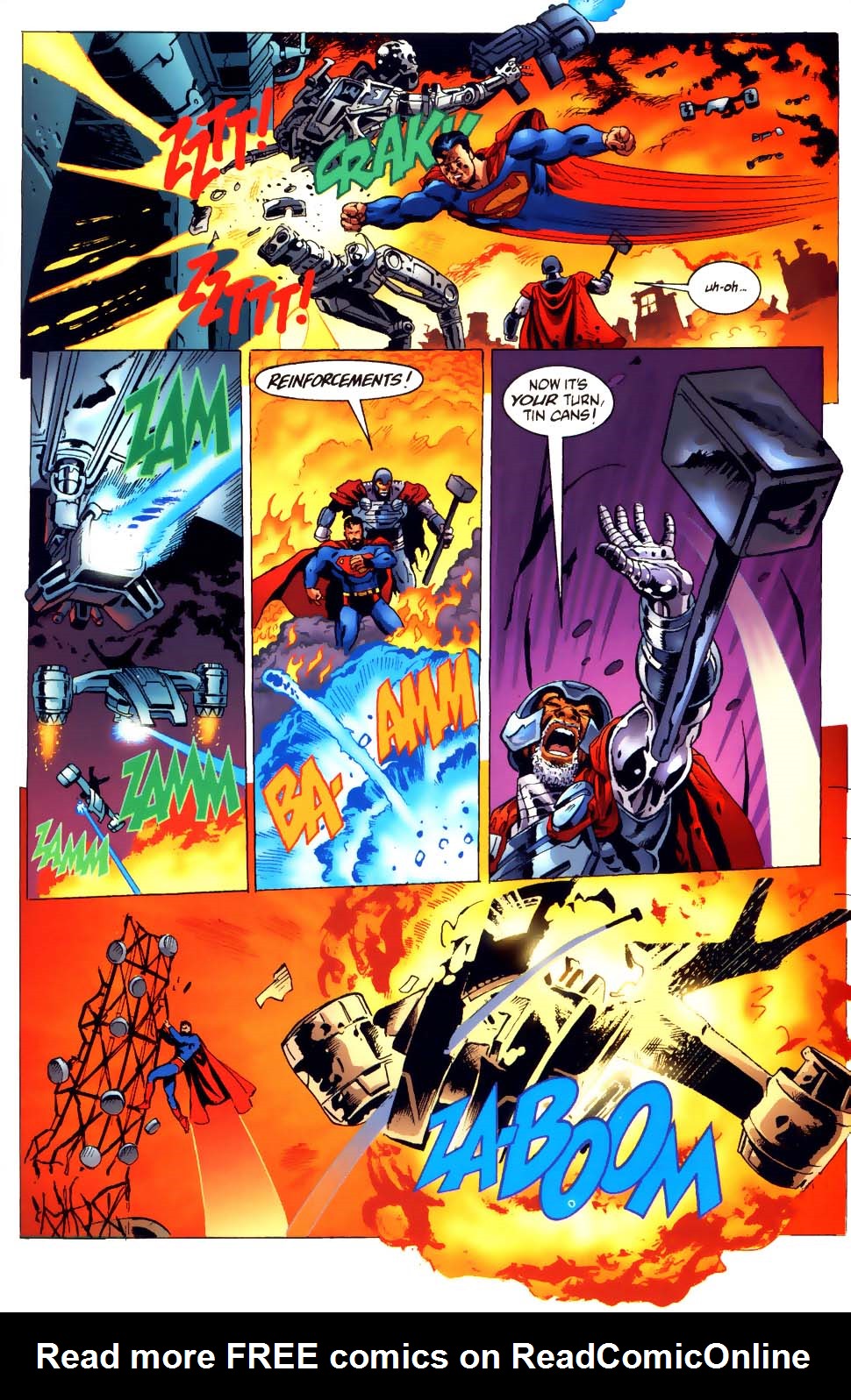 Read online Superman vs. The Terminator: Death to the Future comic -  Issue #2 - 18