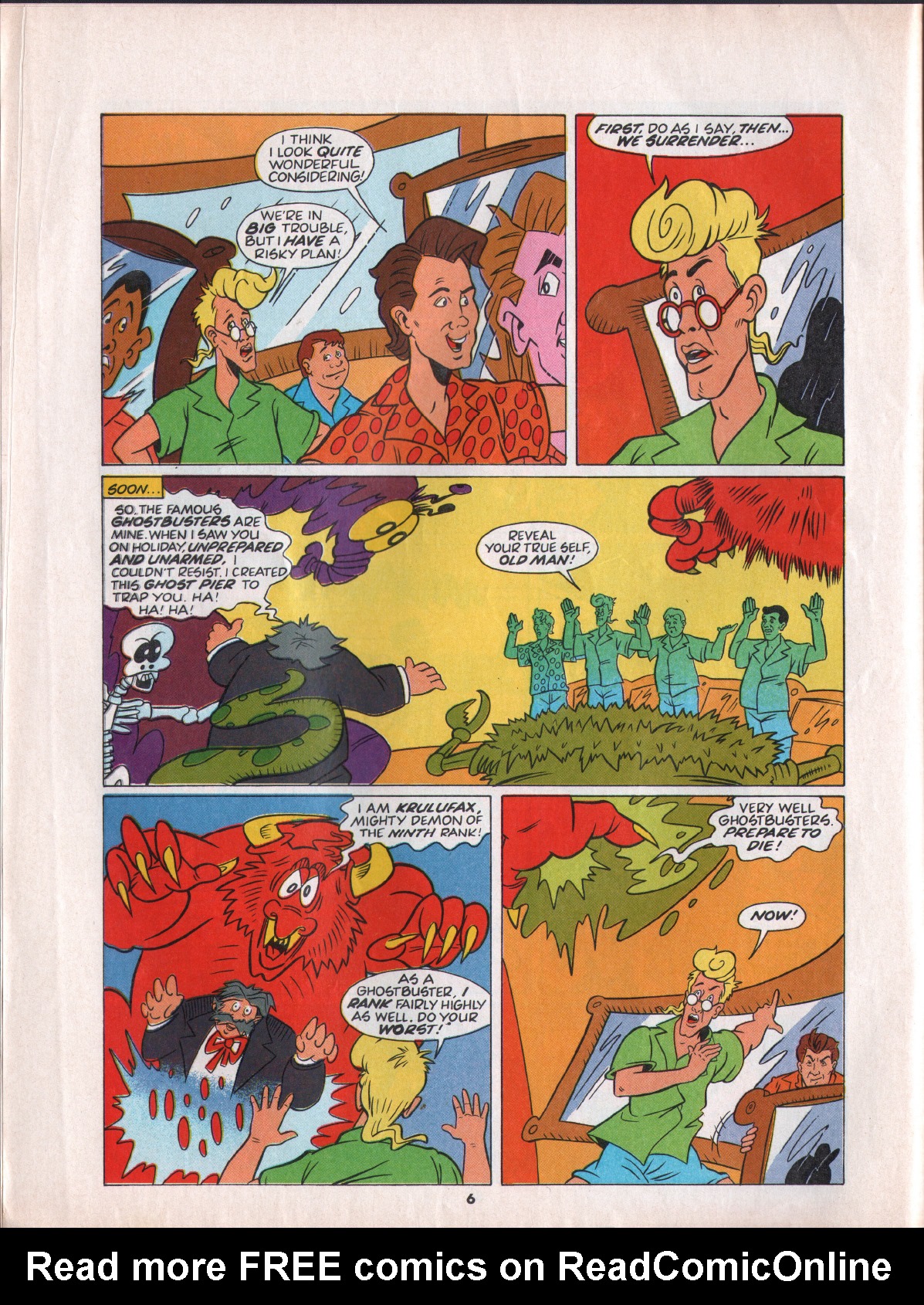 Read online The Real Ghostbusters comic -  Issue #95 - 6