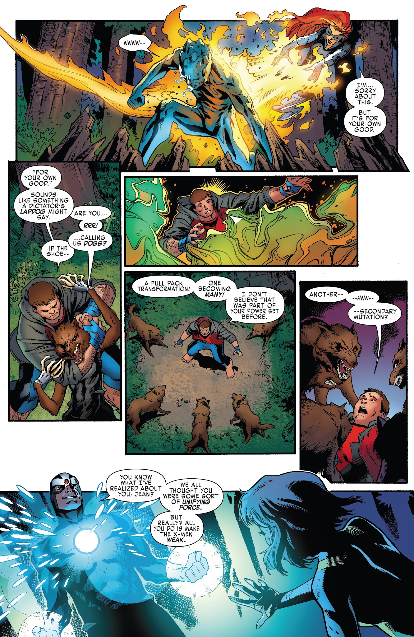 Read online X-Men: Blue comic -  Issue #7 - 17
