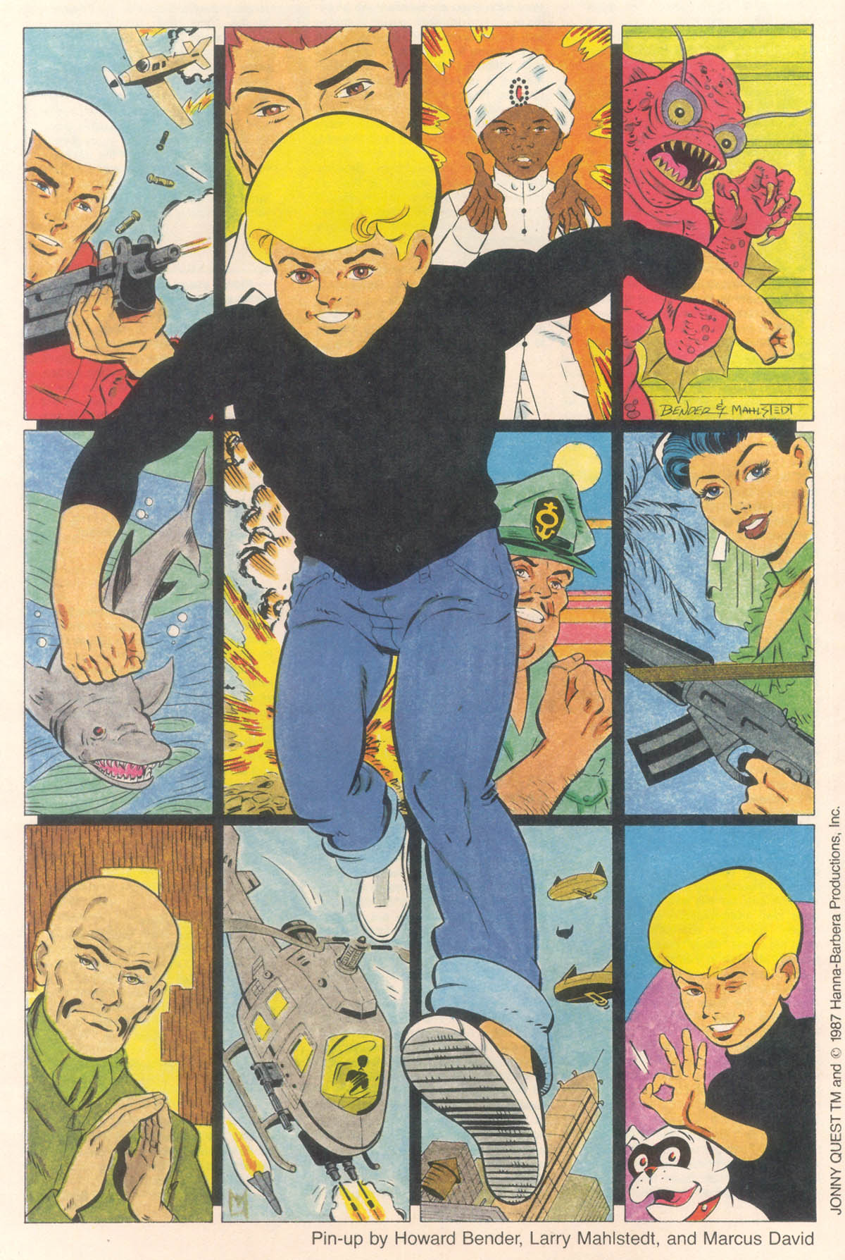 Read online Jonny Quest comic -  Issue #16 - 34