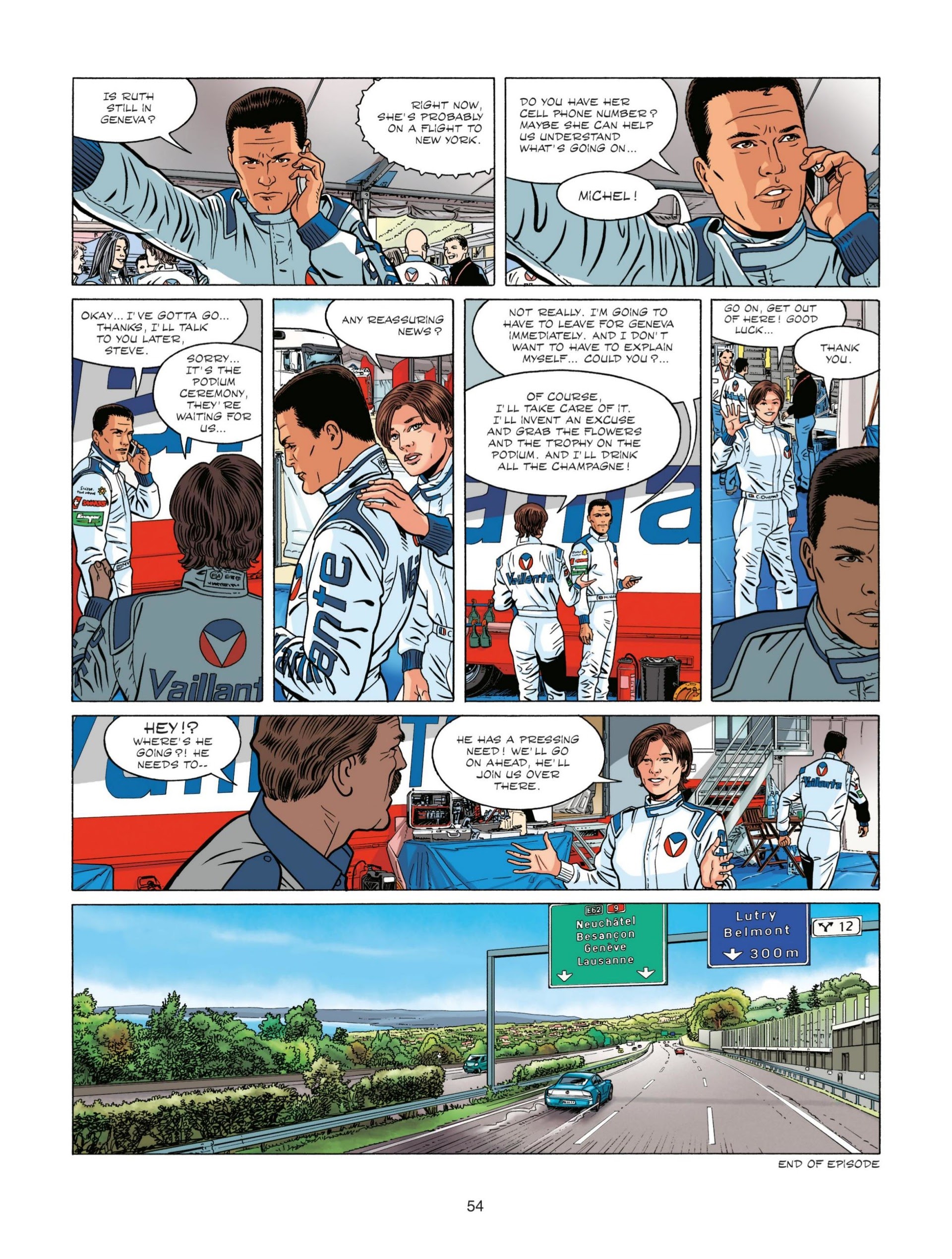 Read online Michel Vaillant comic -  Issue #3 - 53
