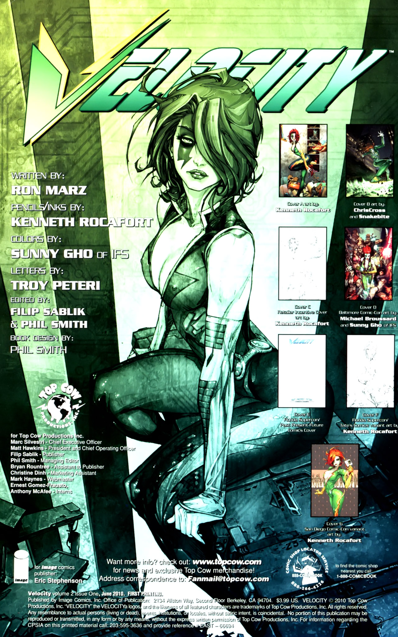Read online Velocity (2010) comic -  Issue #1 - 2