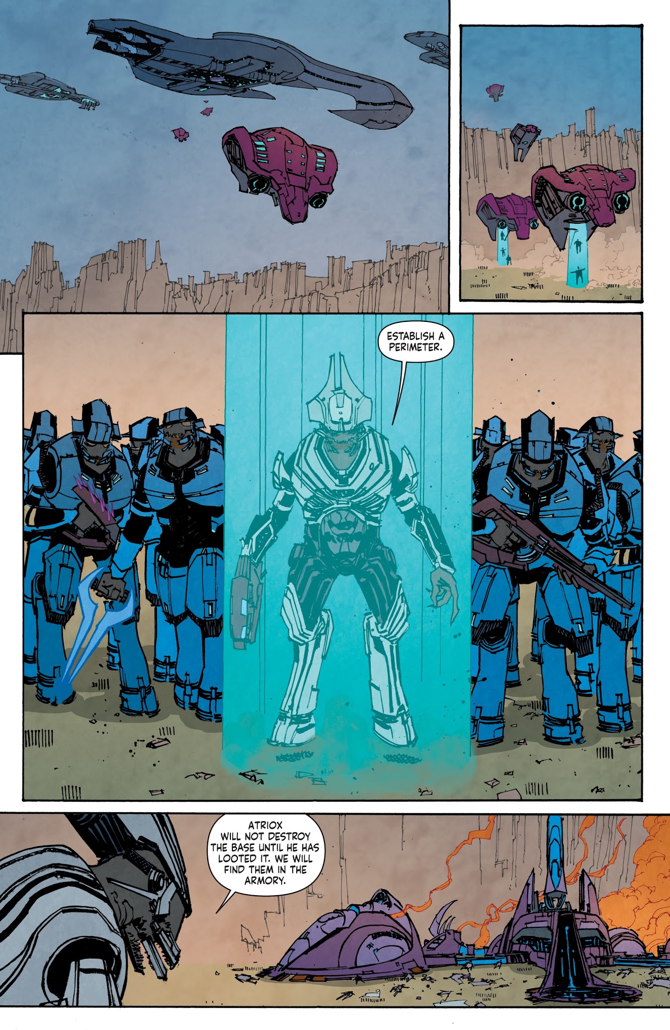 Read online Halo: Rise of Atriox comic -  Issue #4 - 6