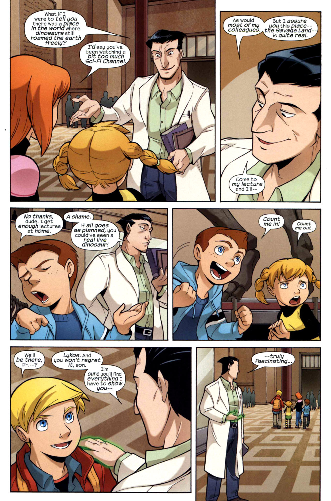 Read online Wolverine and Power Pack comic -  Issue #1 - 8