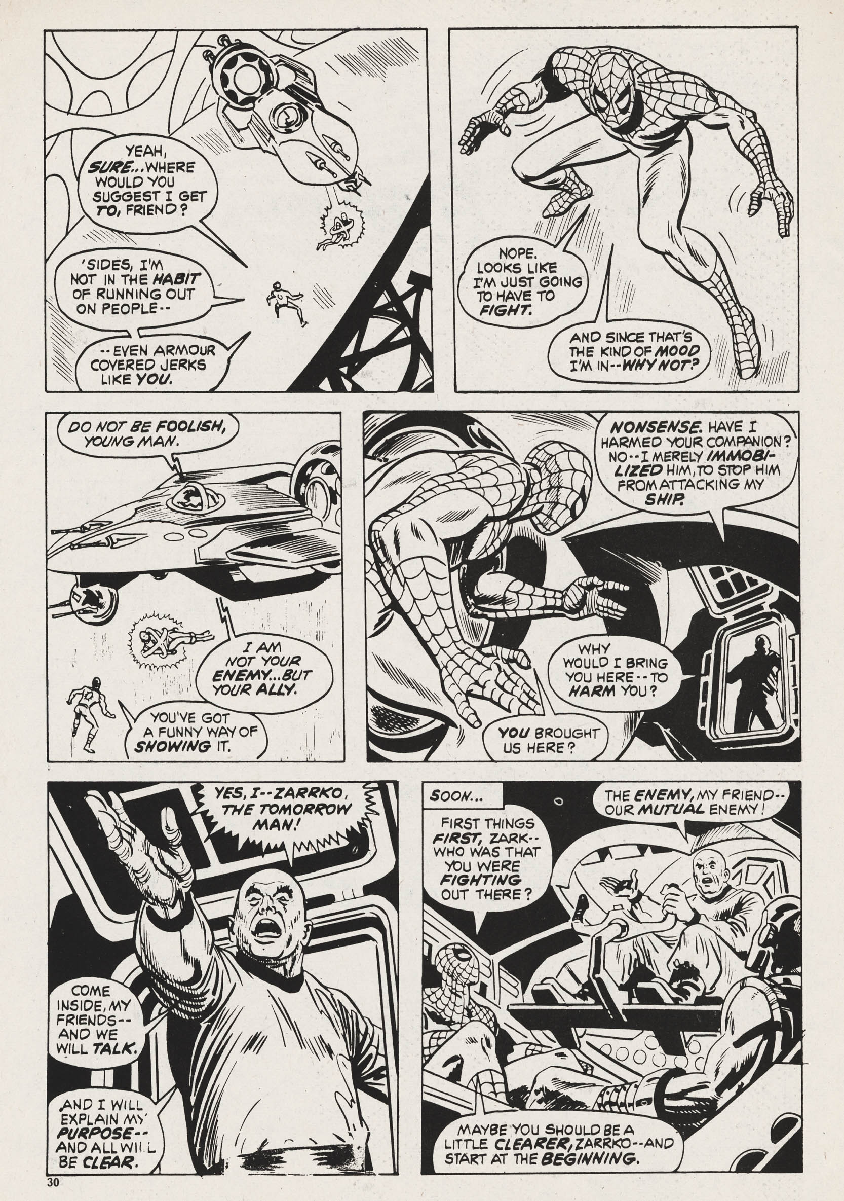 Read online Captain Britain (1976) comic -  Issue #25 - 30