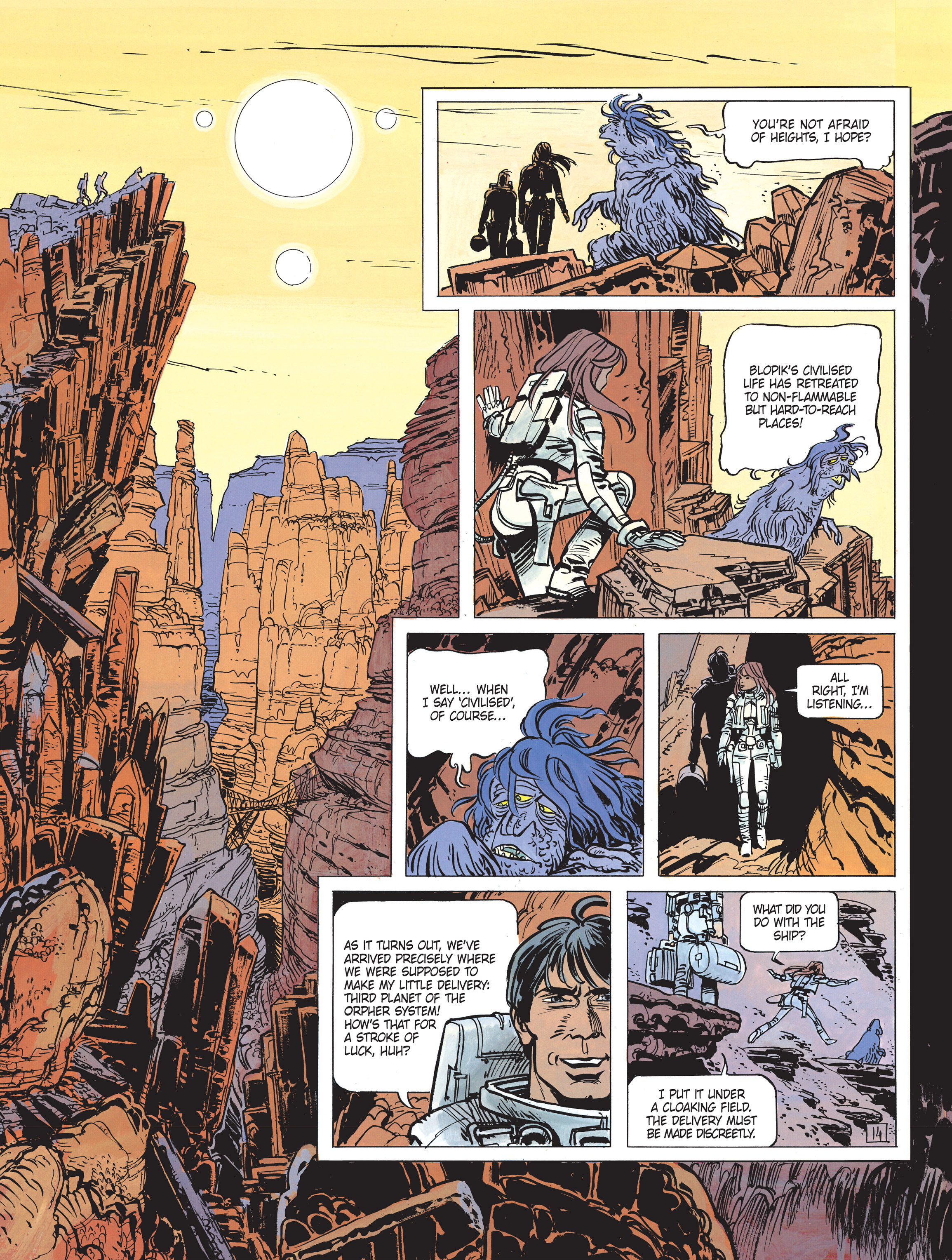 Read online Valerian and Laureline comic -  Issue #14 - 17
