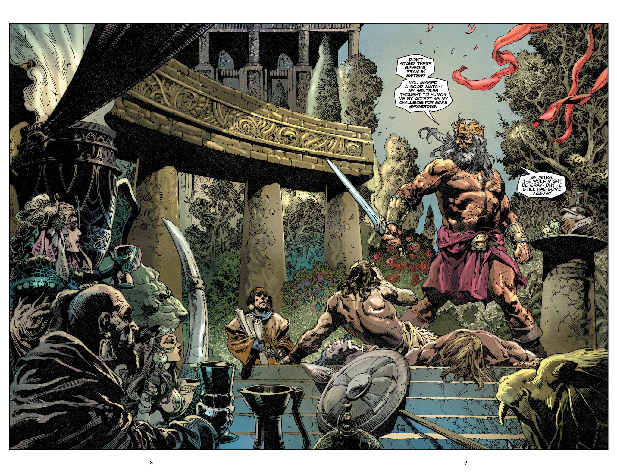 Read online King Conan: The Phoenix on the Sword comic -  Issue # TPB - 10