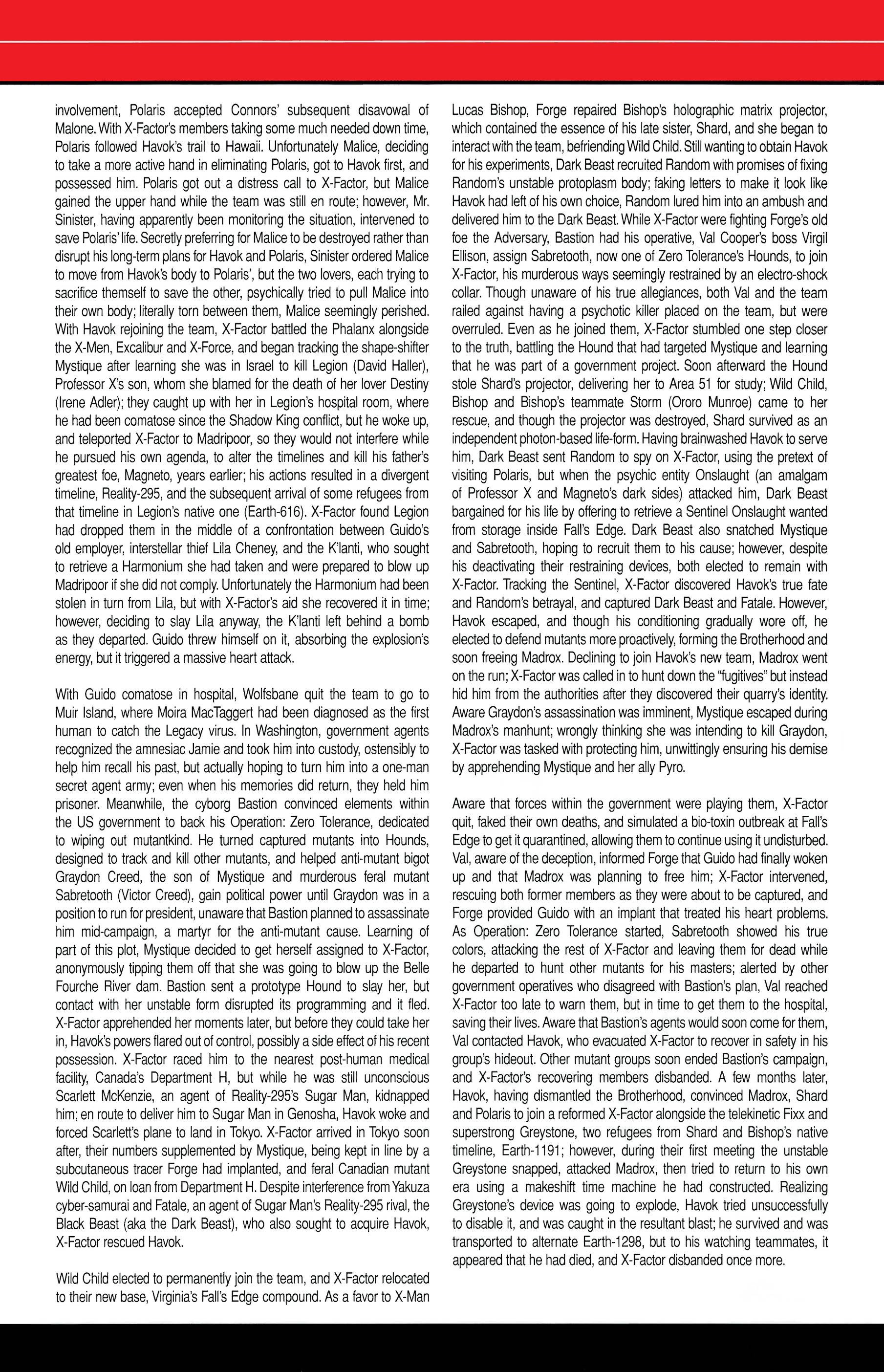 Read online Official Handbook of the Marvel Universe A to Z comic -  Issue # TPB 13 (Part 2) - 73