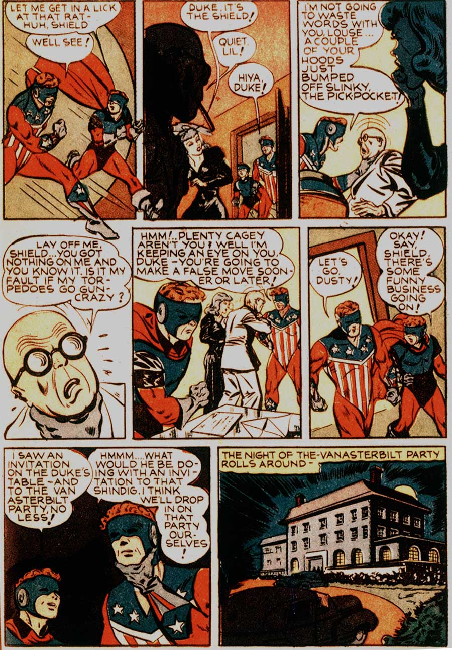 Read online Pep Comics comic -  Issue #25 - 12