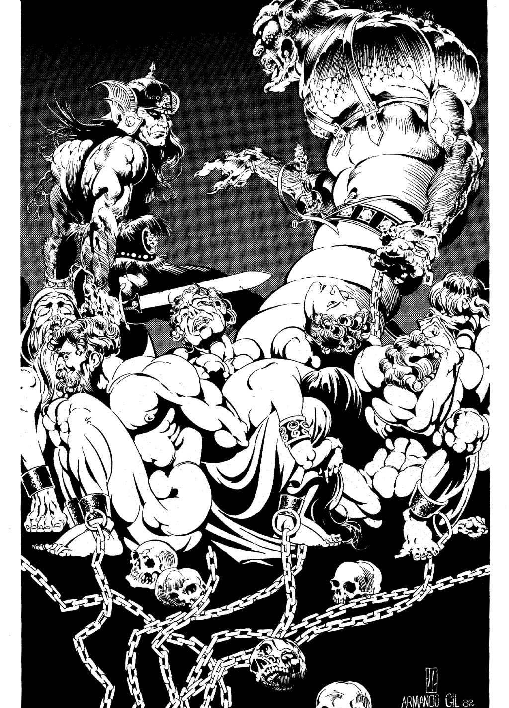 Read online The Savage Sword Of Conan comic -  Issue #83 - 2
