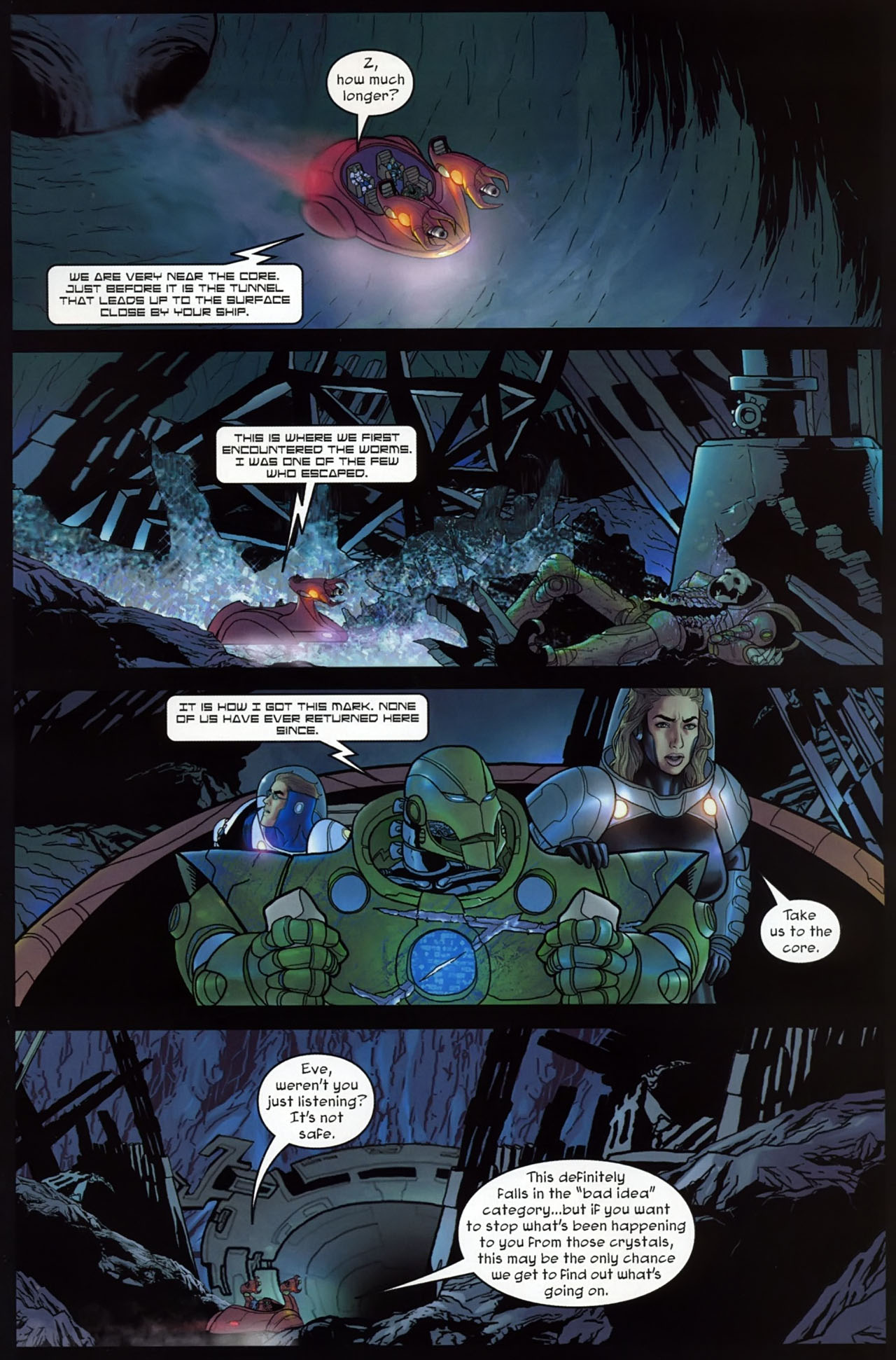 Read online Zero-G comic -  Issue #3 - 19