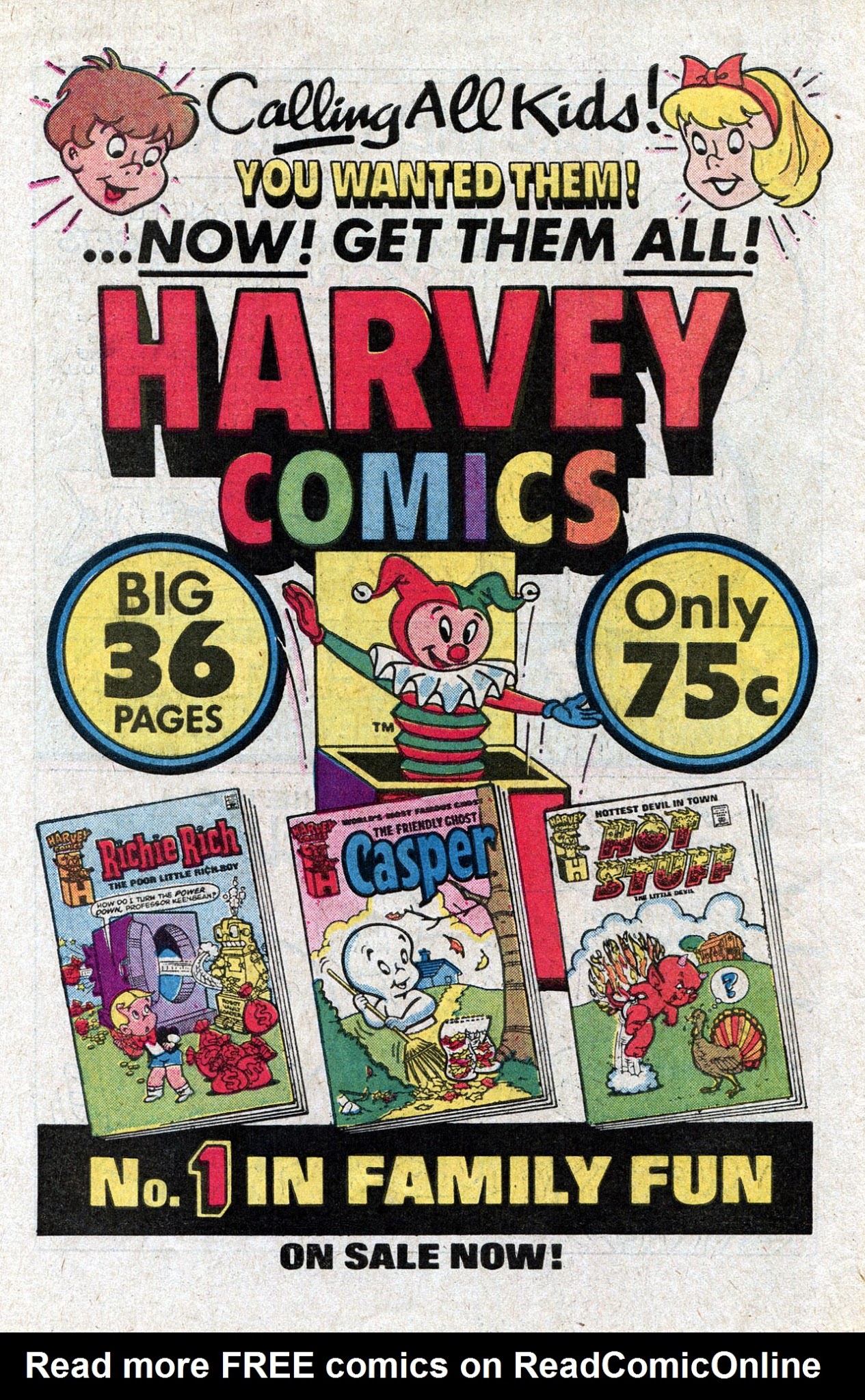 Read online Hot Stuff, the Little Devil comic -  Issue #167 - 33