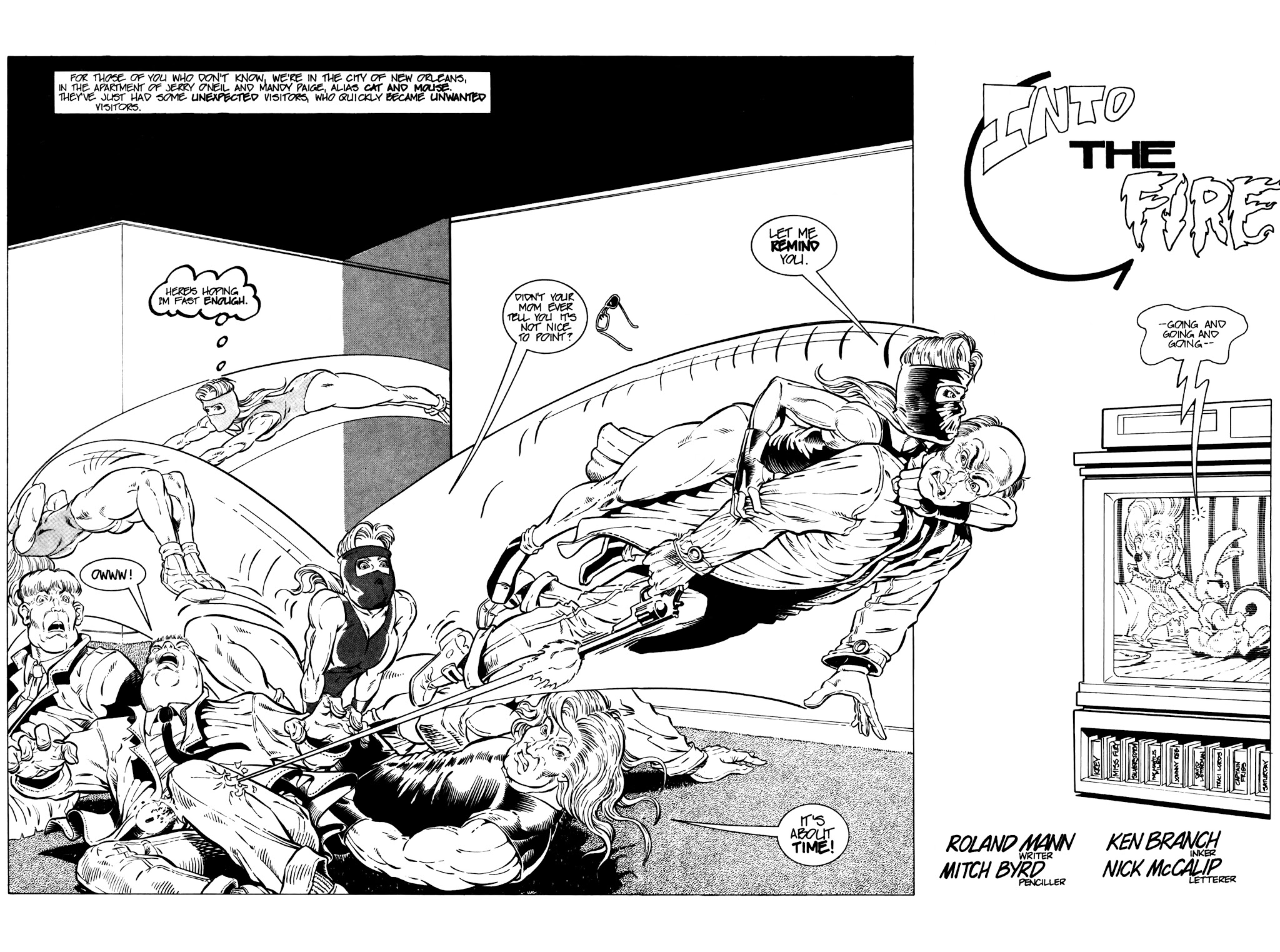 Read online Cat & Mouse comic -  Issue #11 - 4