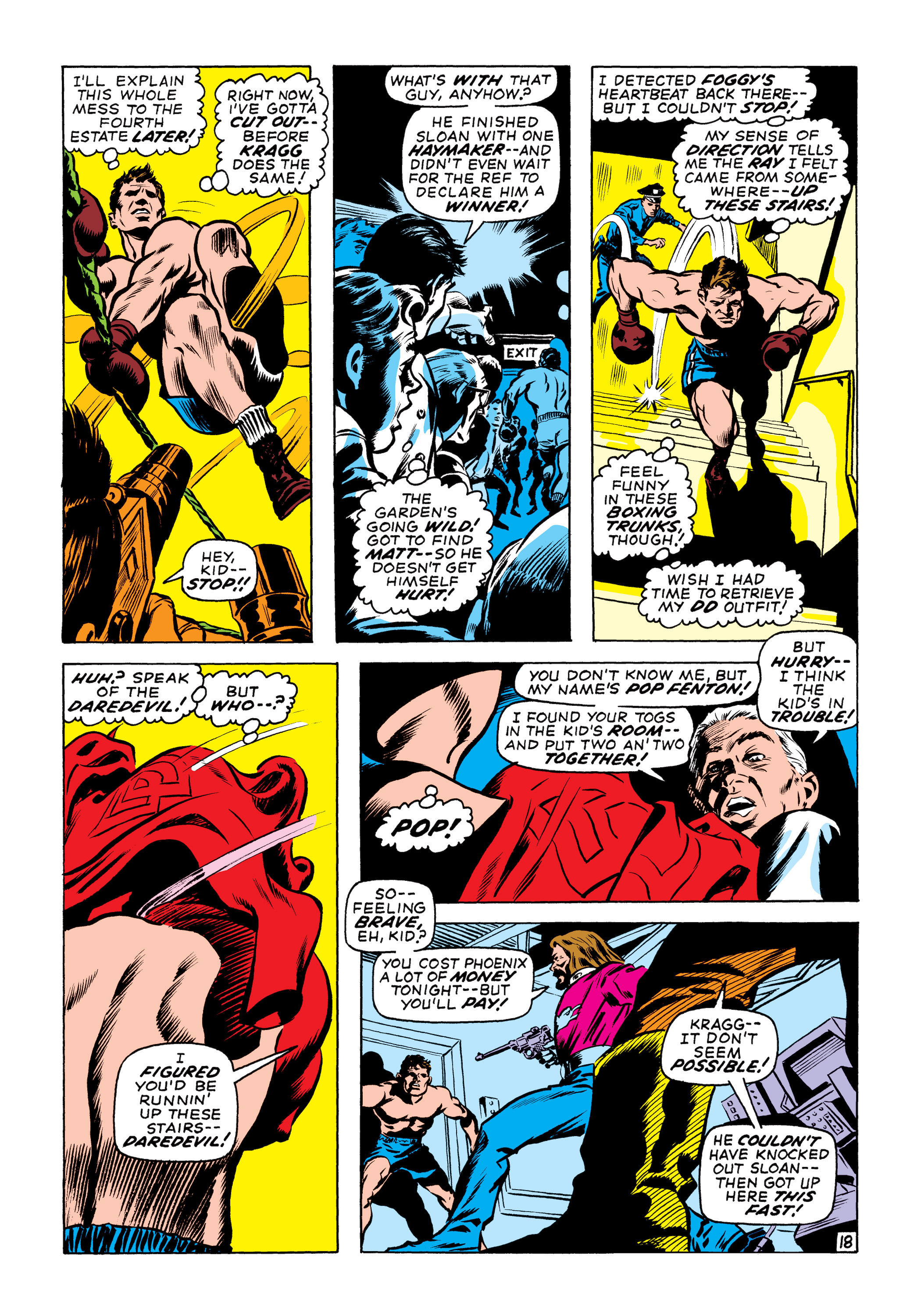 Read online Marvel Masterworks: Daredevil comic -  Issue # TPB 7 (Part 2) - 4