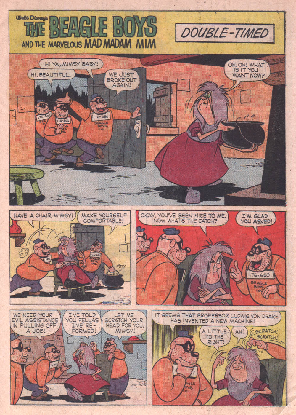 Read online Walt Disney THE BEAGLE BOYS comic -  Issue #1 - 19