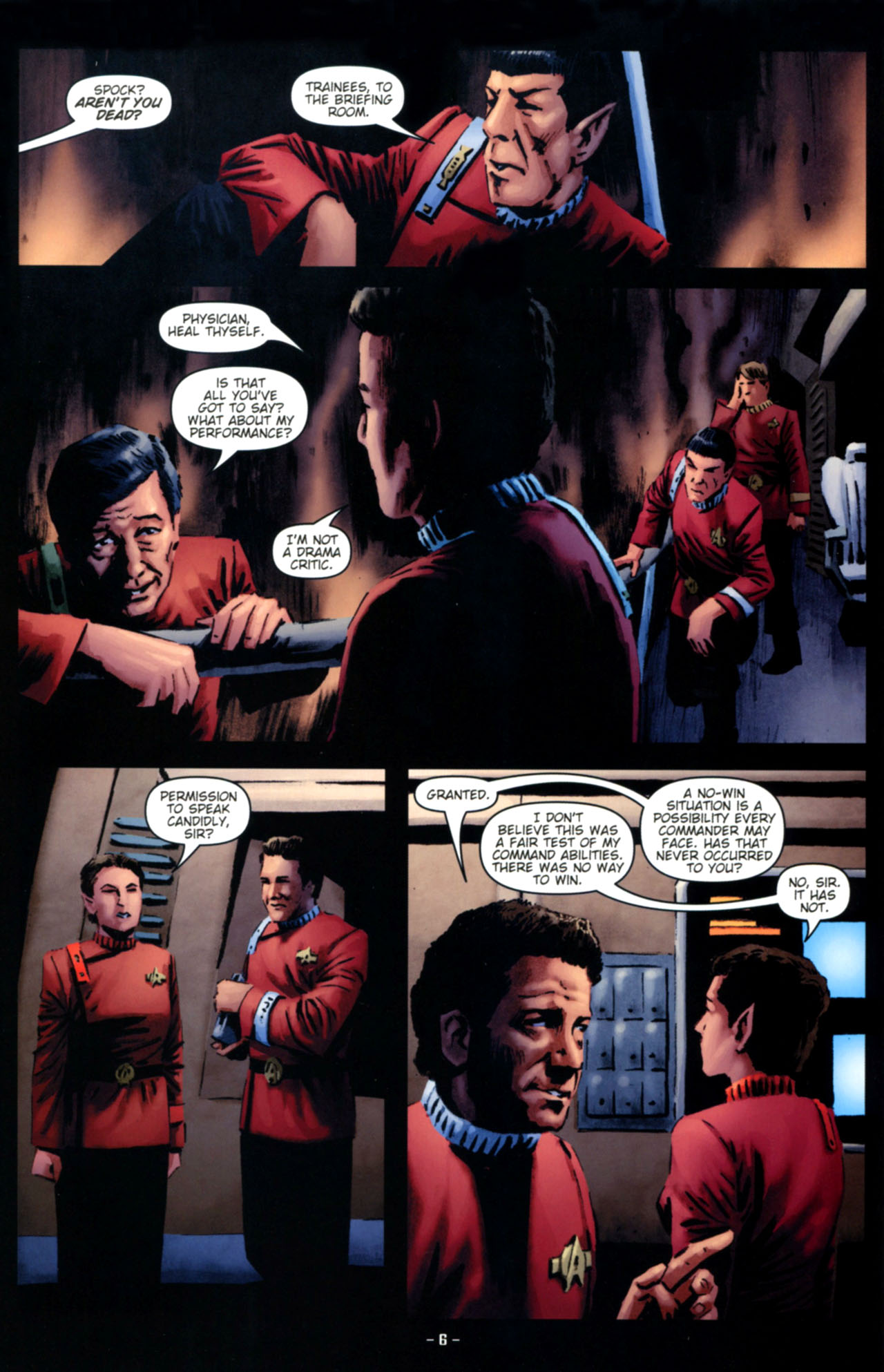 Read online Star Trek II: The Wrath of Khan comic -  Issue #1 - 8