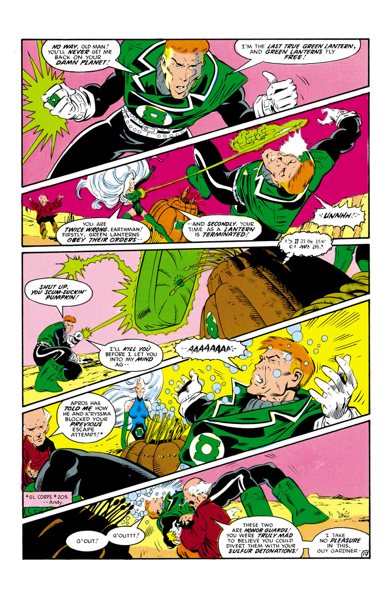 Read online The Green Lantern Corps comic -  Issue #207 - 19