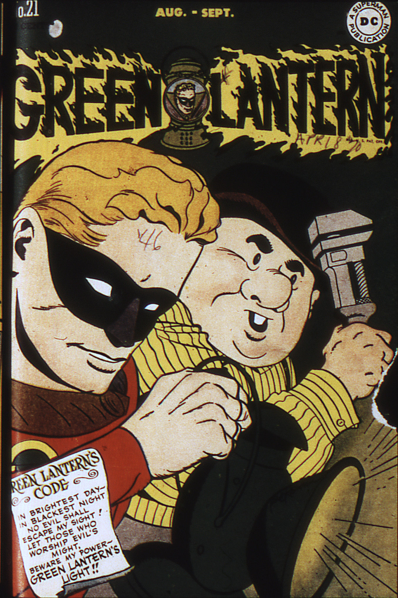 Read online Green Lantern (1941) comic -  Issue #21 - 1