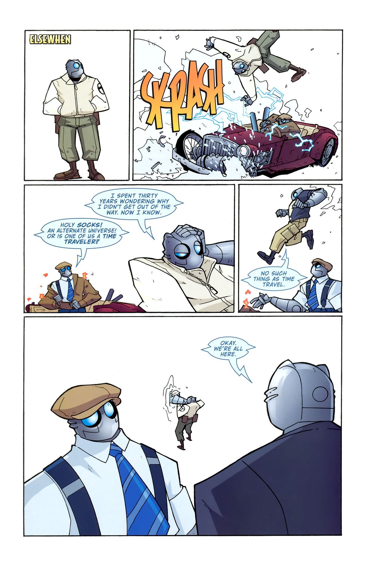 Read online Atomic Robo and the Shadow From Beyond Time comic -  Issue #5 - 12